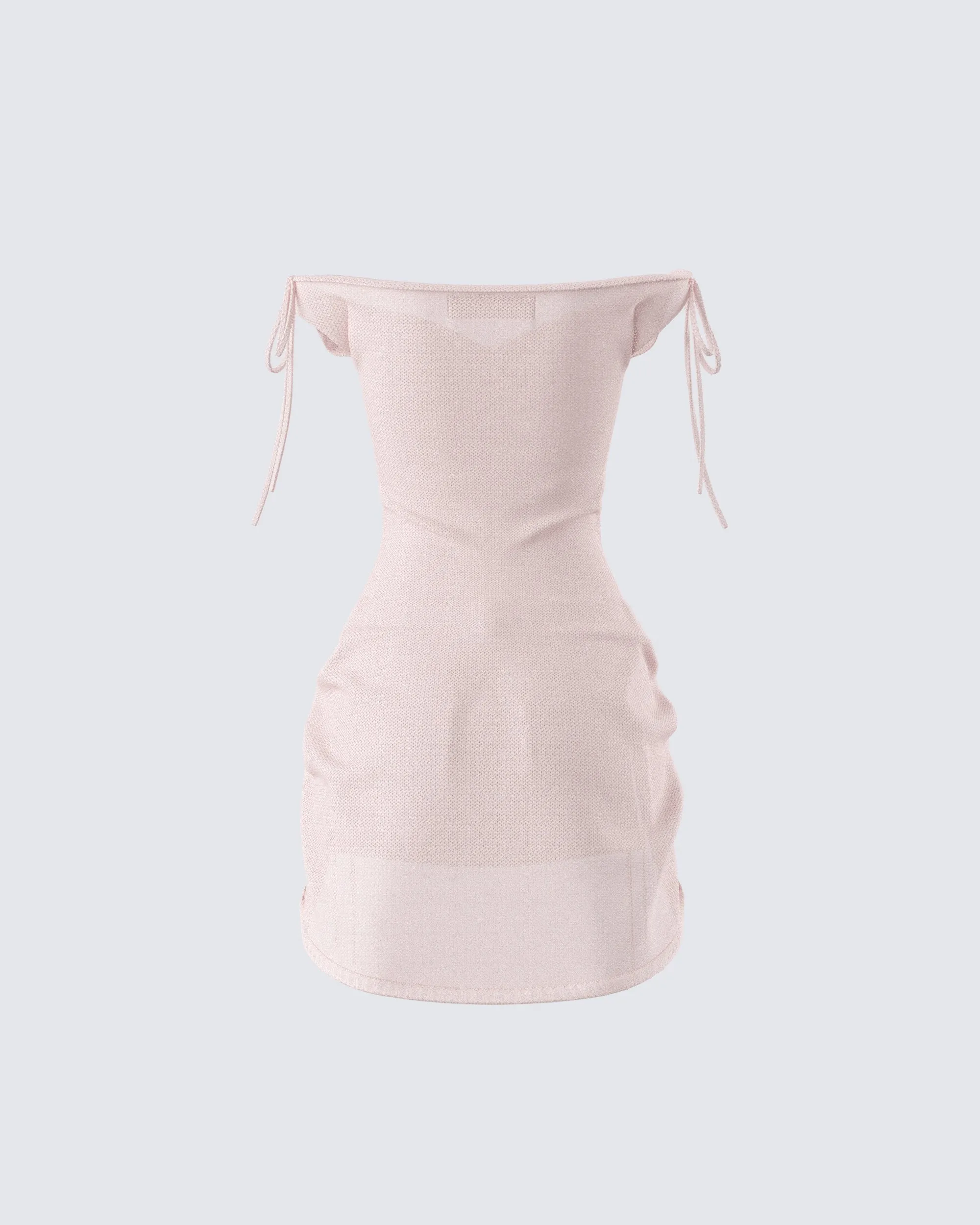 Wrenley Beige Ruched Sweater Top sold by Finesse product image thumbnail 3