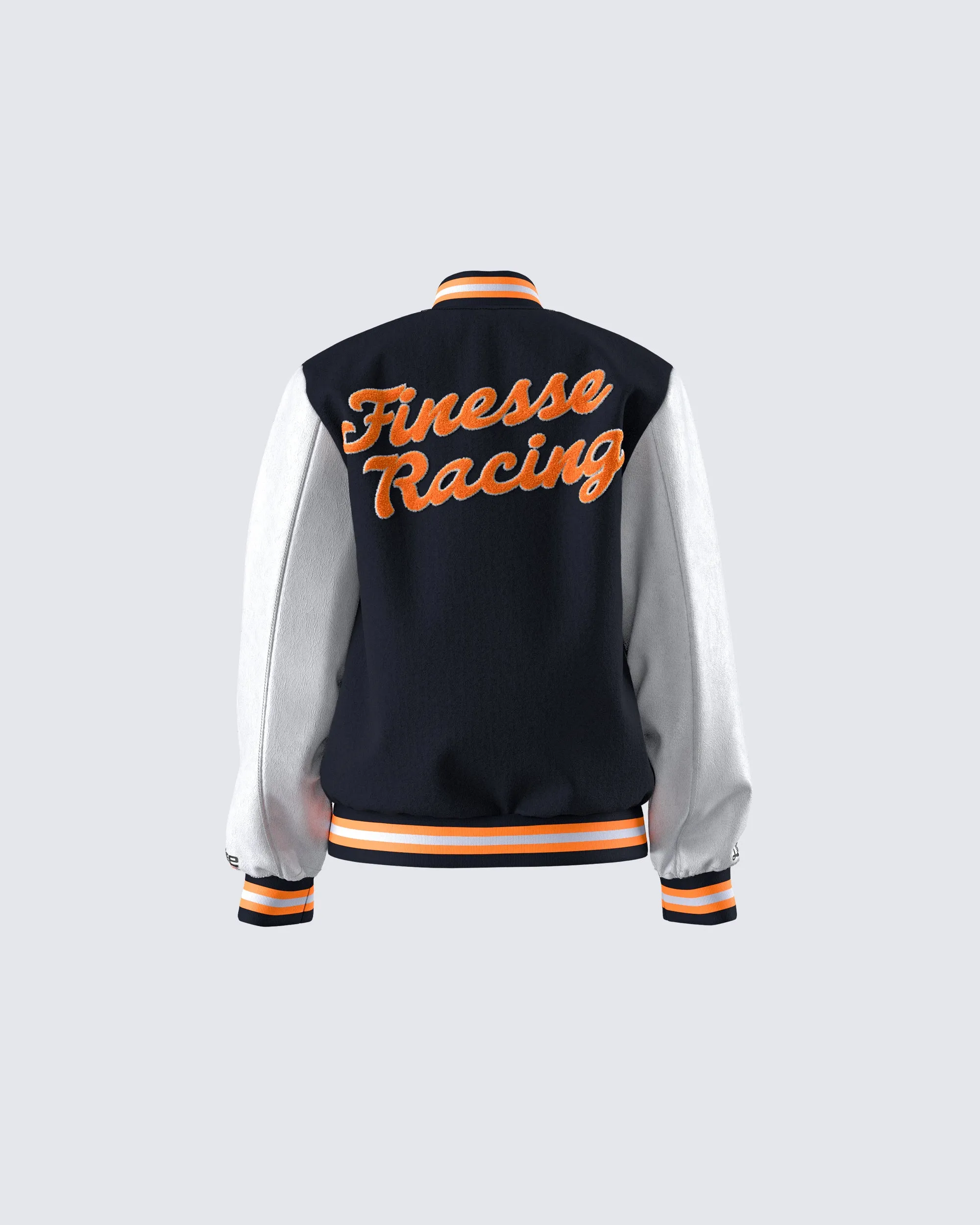 Sutton Black Varsity Jacket sold by Finesse product image thumbnail 3