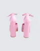 Beatrice Pink Platform Heel sold by Finesse