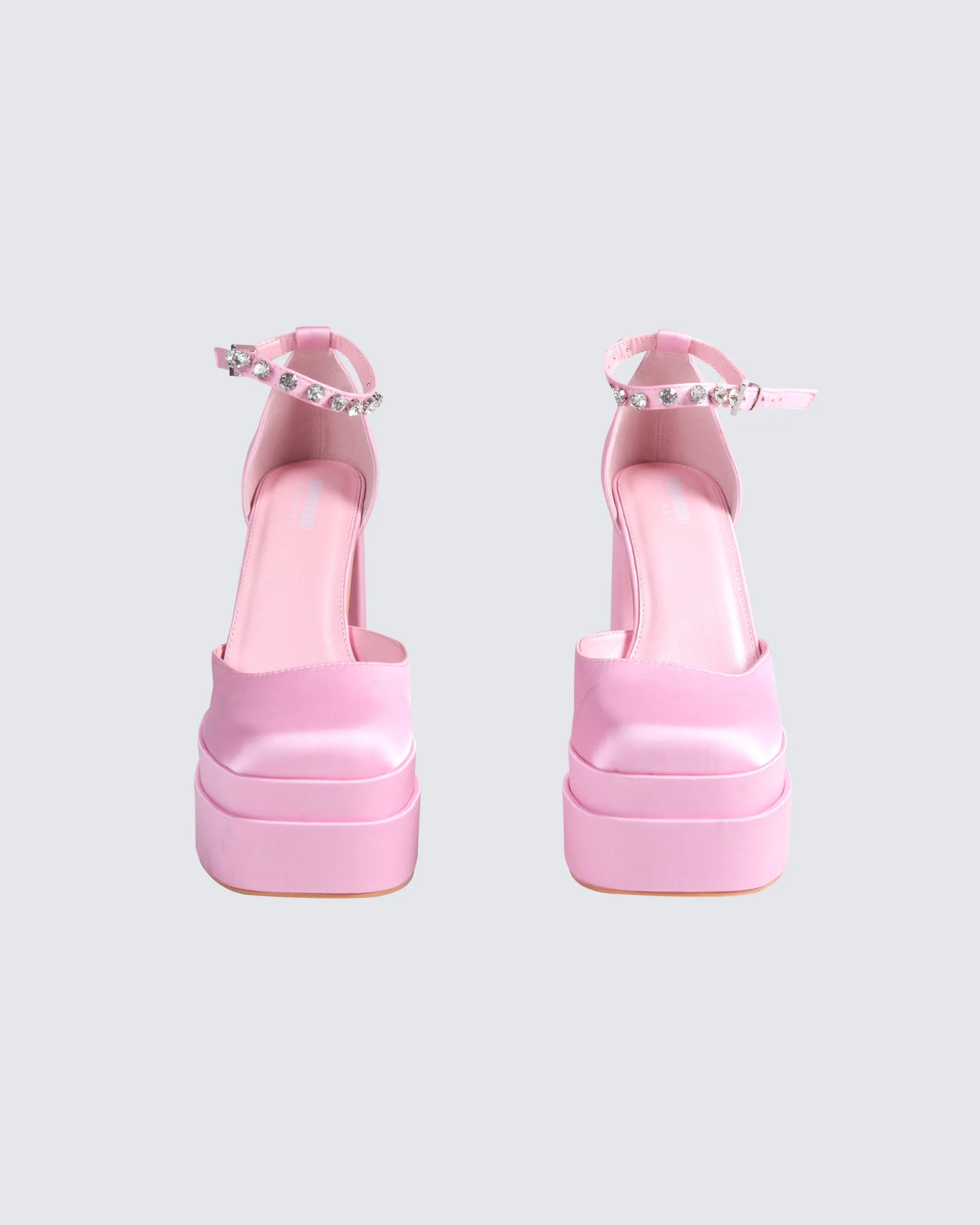 Beatrice Pink Platform Heel sold by Finesse