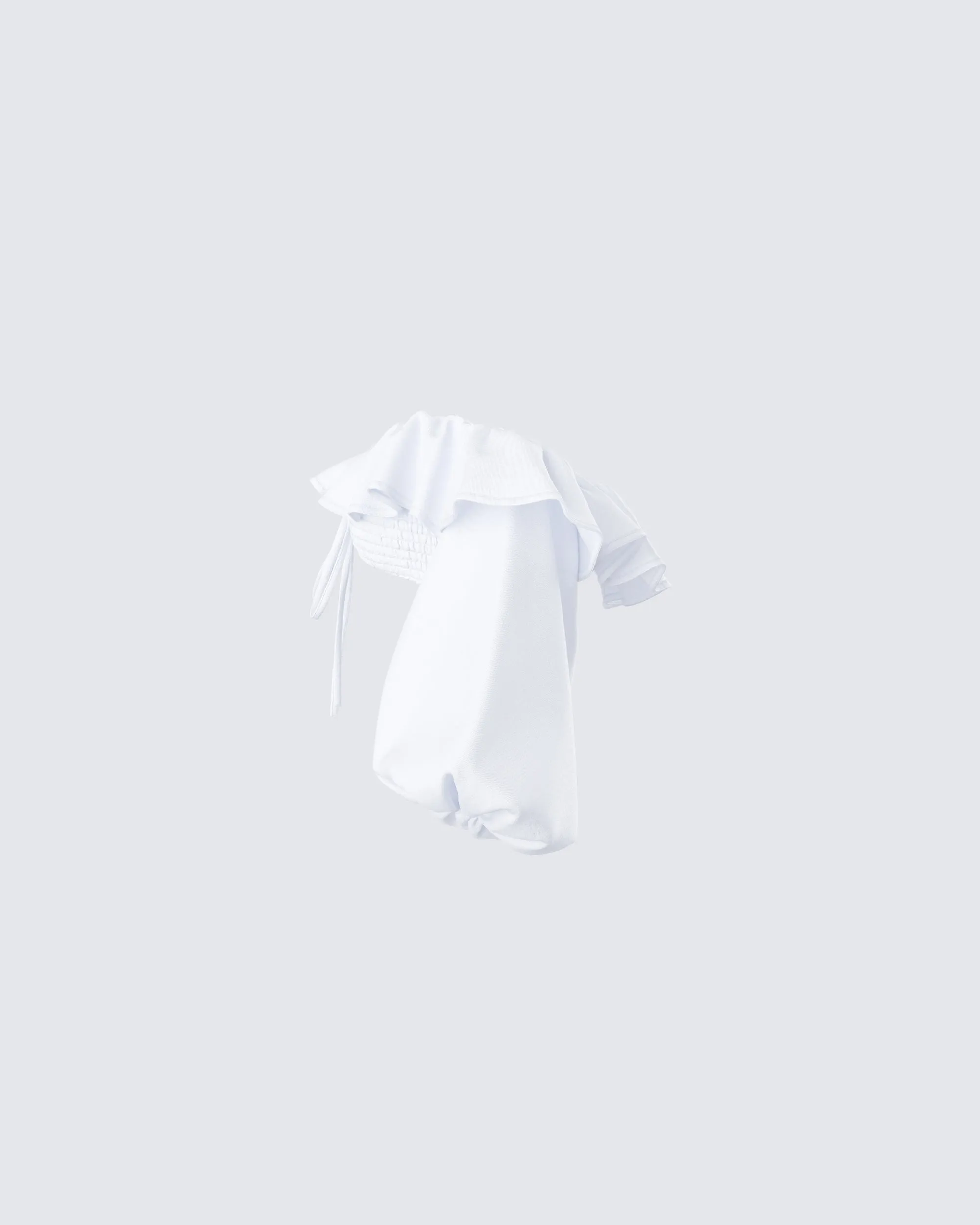 Villi White Off Shoulder Top sold by Finesse product image thumbnail 2