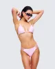 Halsey Pink Triangle Bikini Top sold by Finesse