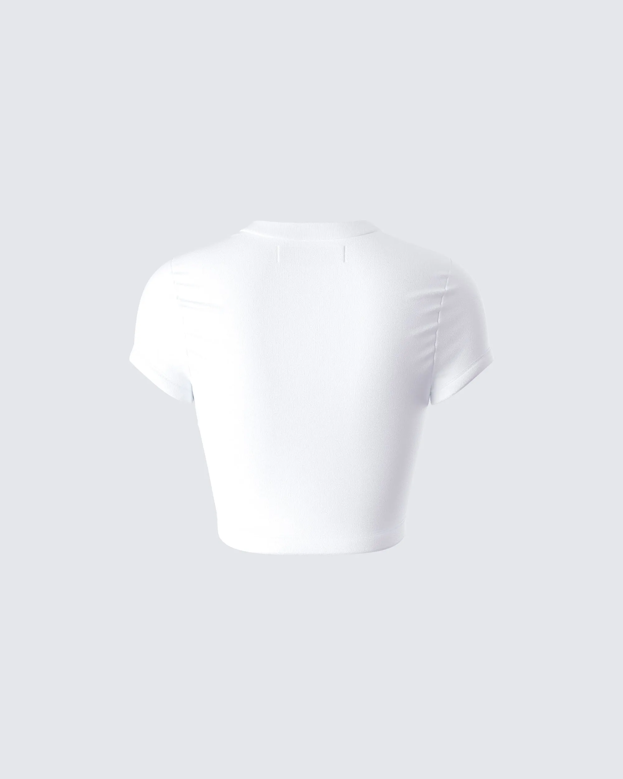 Dena White Jersey Graphic Top sold by Finesse product image thumbnail 3