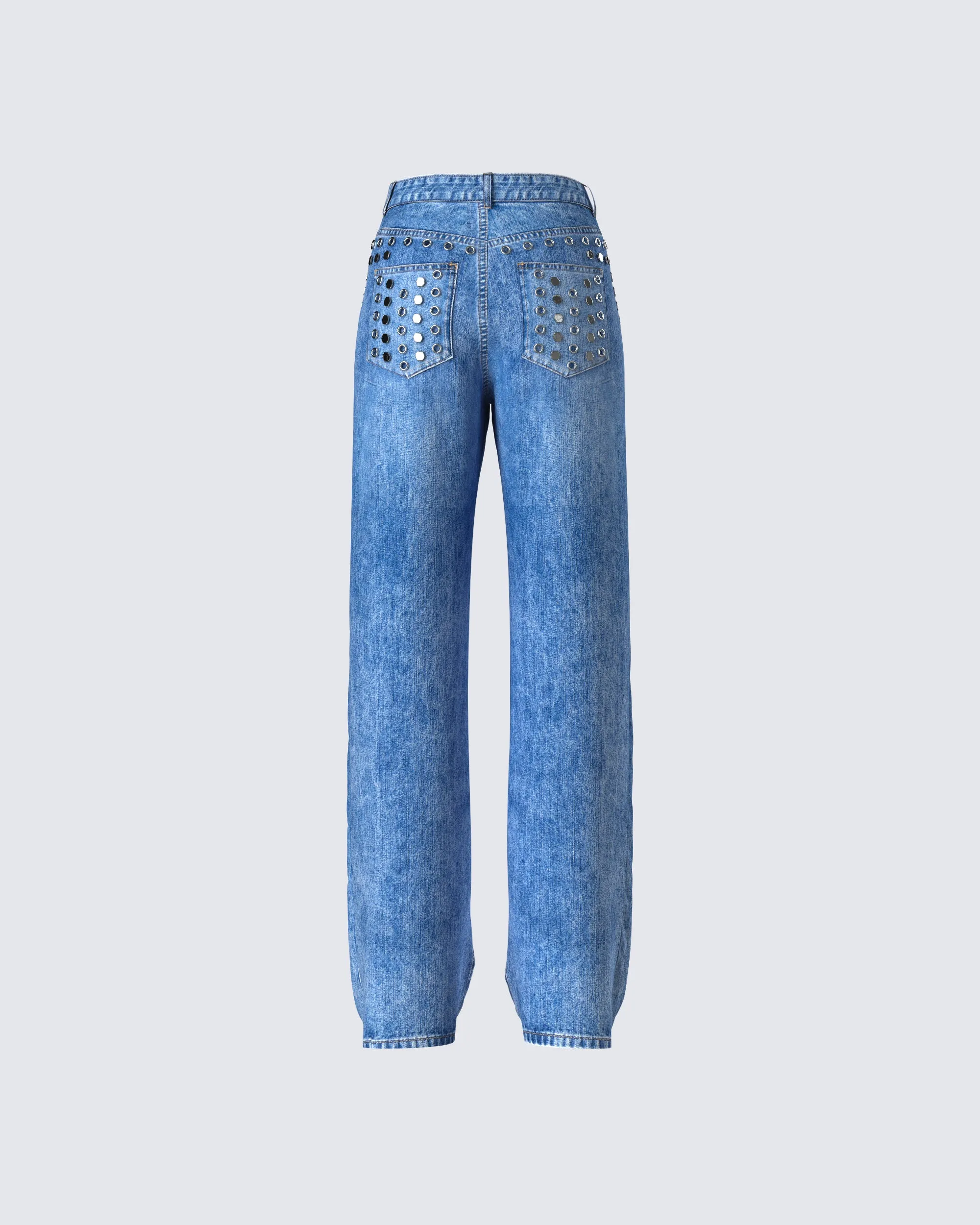Vanora Grommet and Stud Jean sold by Finesse product image thumbnail 3