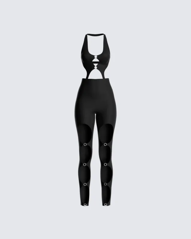 Desi Cut Out Catsuit sold by Finesse