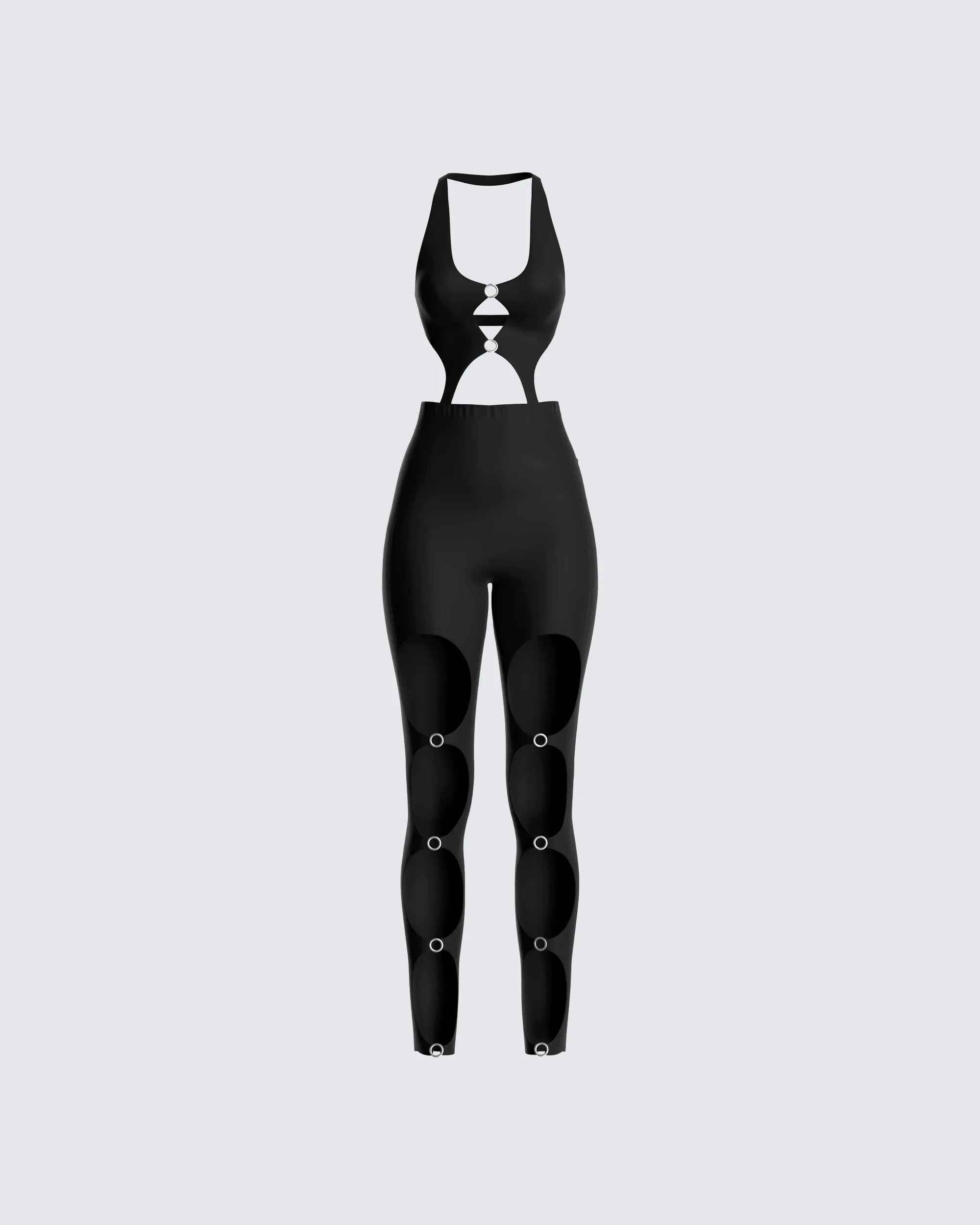 Desi Cut Out Catsuit sold by Finesse