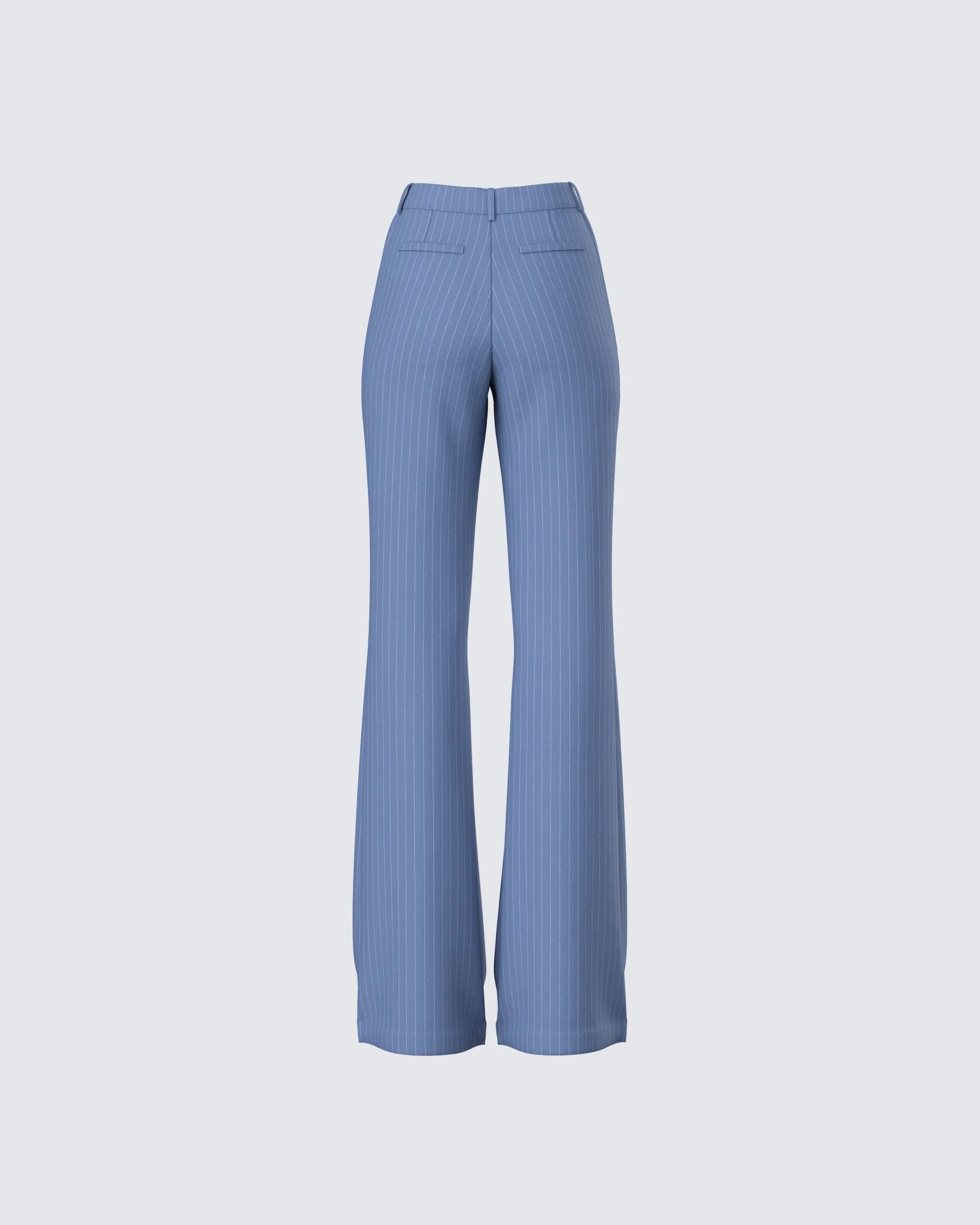 Miren Grey Pinstripe Trouser Pant sold by Finesse product image thumbnail 3