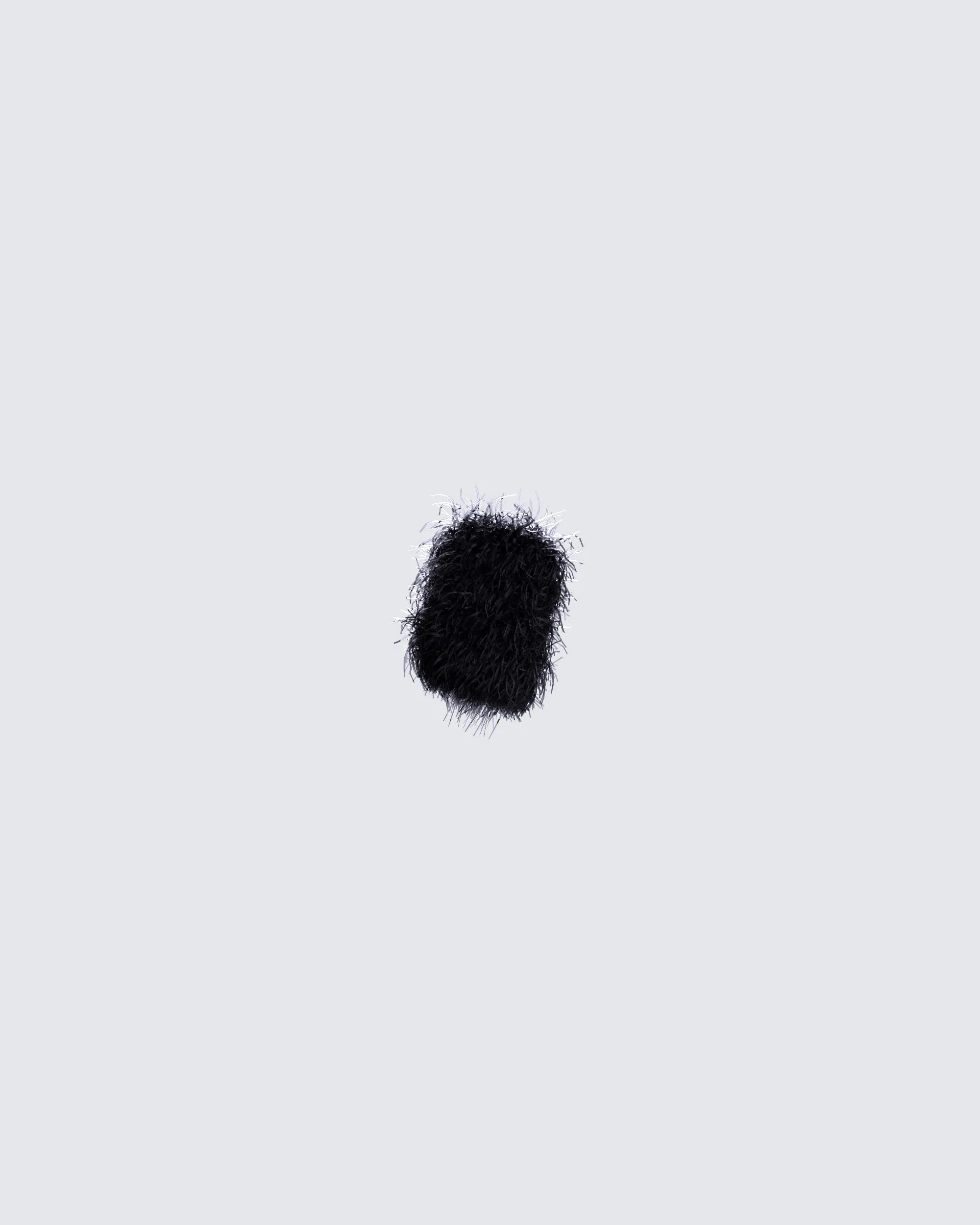 Fara Black Faux Fur Cuffs sold by Finesse product image thumbnail 2