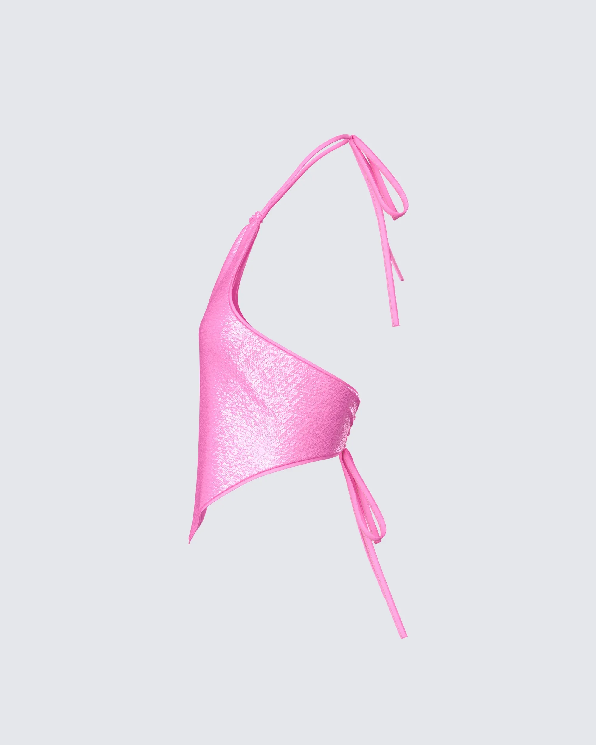 Courtney Pink Sequin Top sold by Finesse product image thumbnail 2