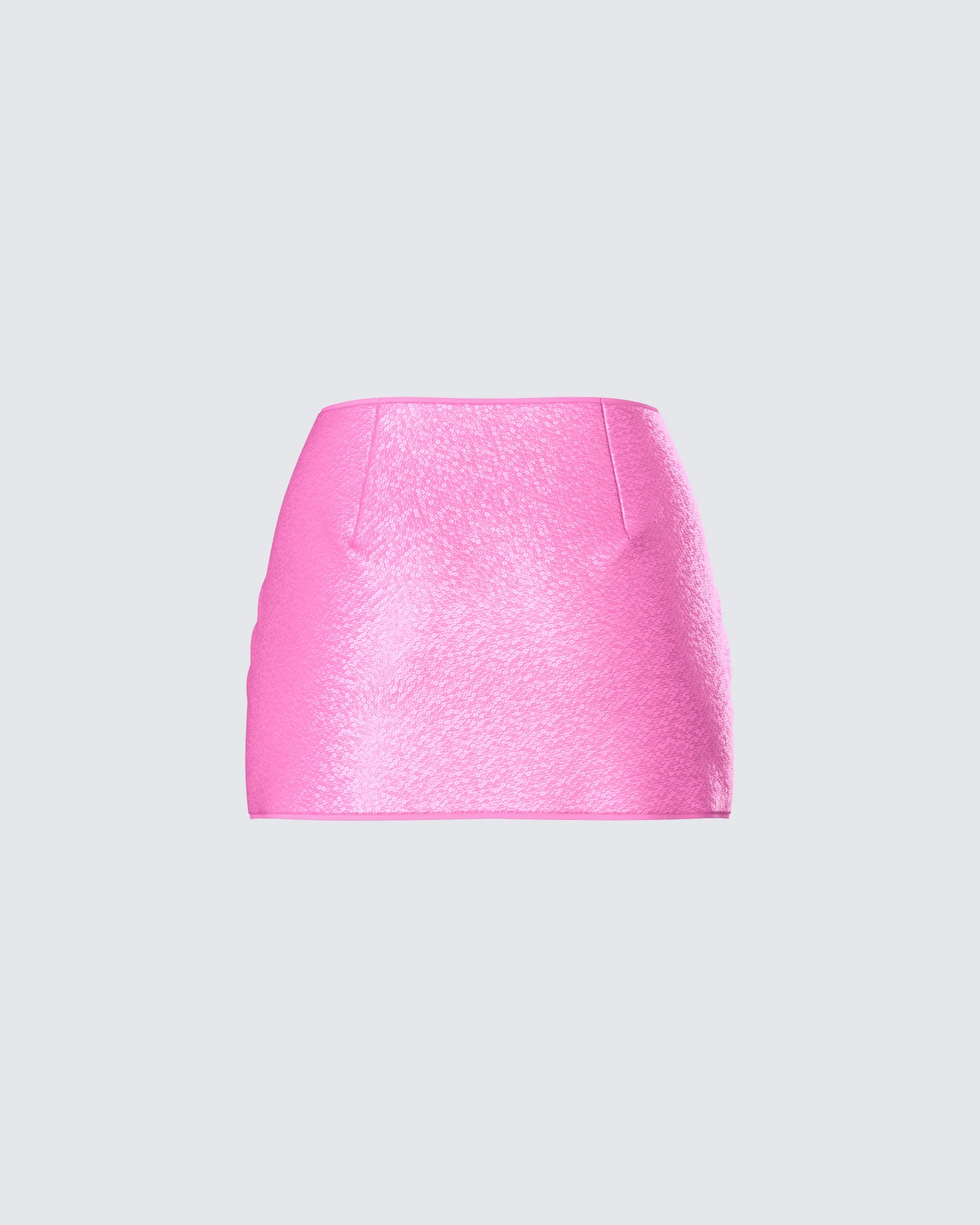 Courtney Pink Sequin Mini Skirt sold by Finesse product image thumbnail 3