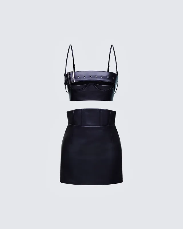 Kristin Leather Set sold by Finesse