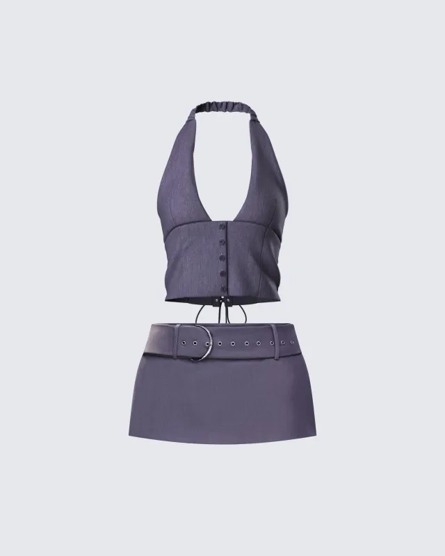 Tami Grey Suiting Set sold by Finesse