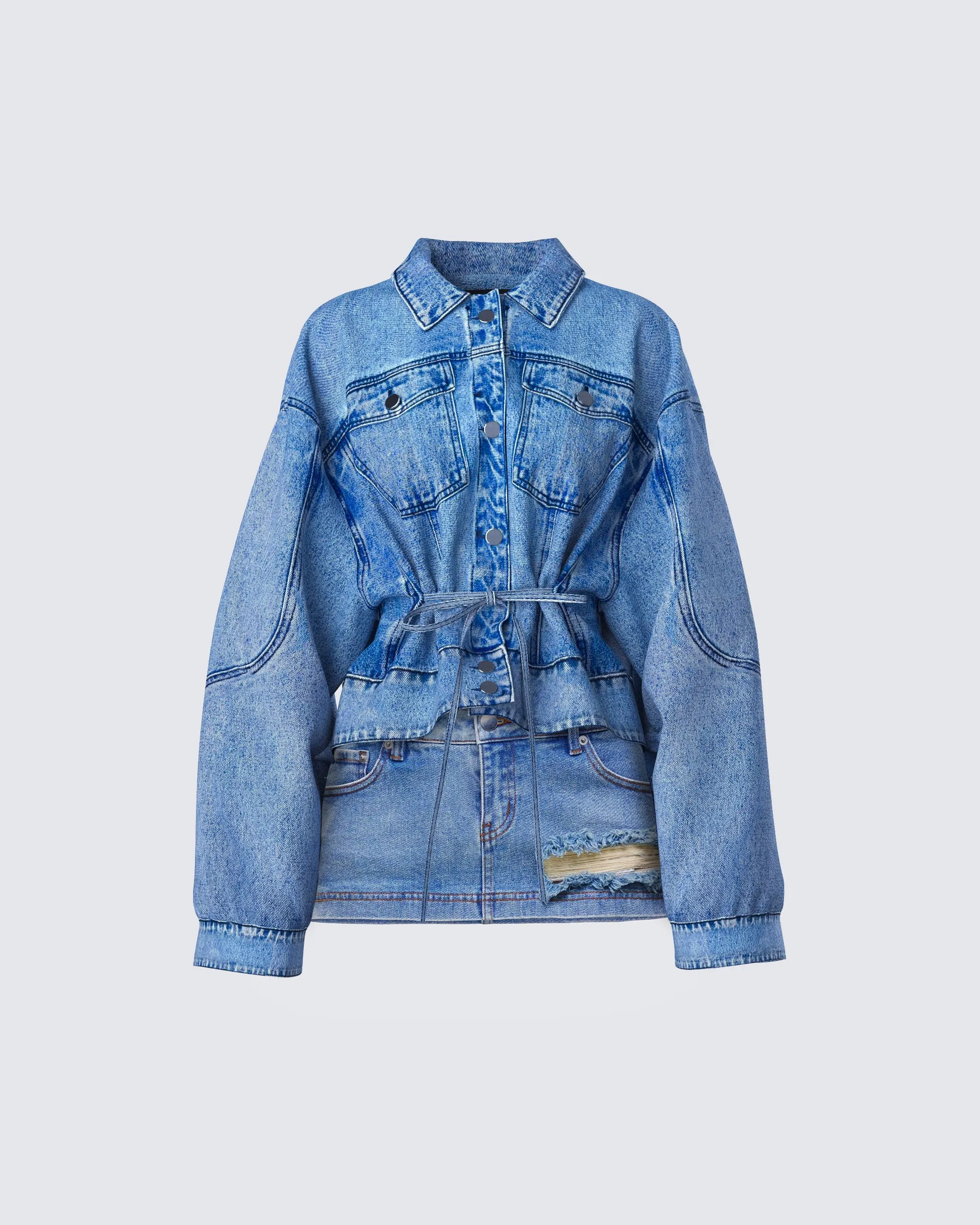 Loria Denim Set sold by Finesse