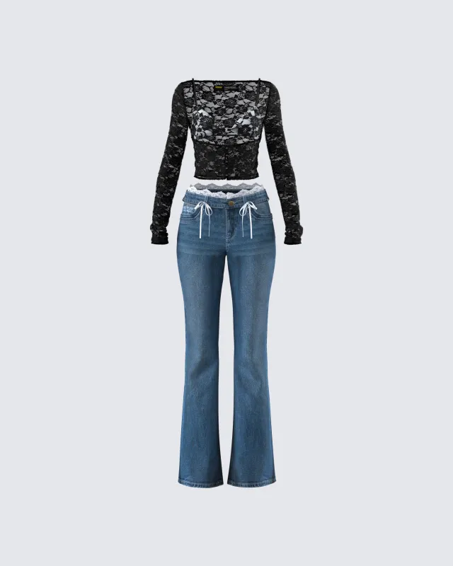 Esmarie Denim Set sold by Finesse