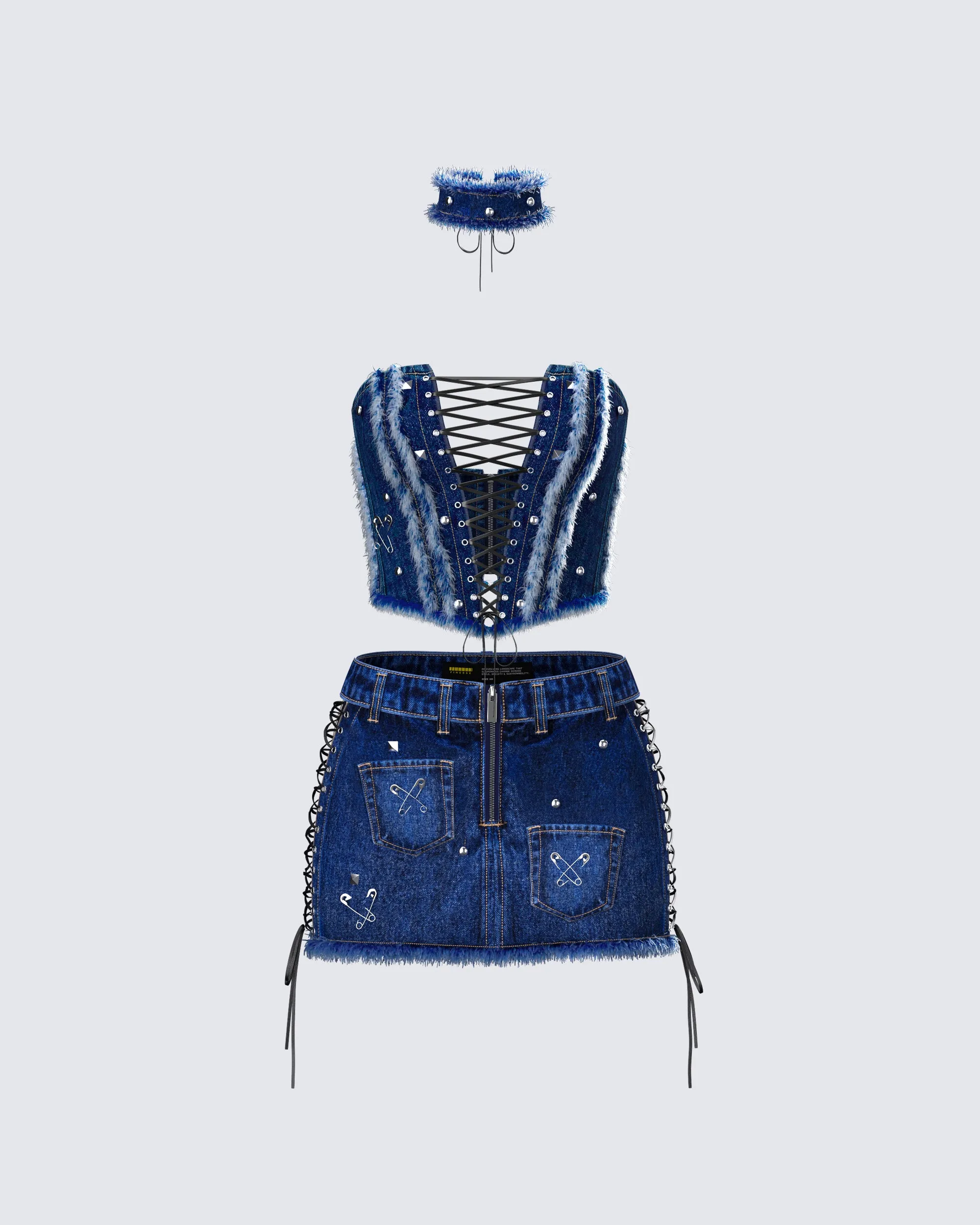 Maja Denim Set sold by Finesse