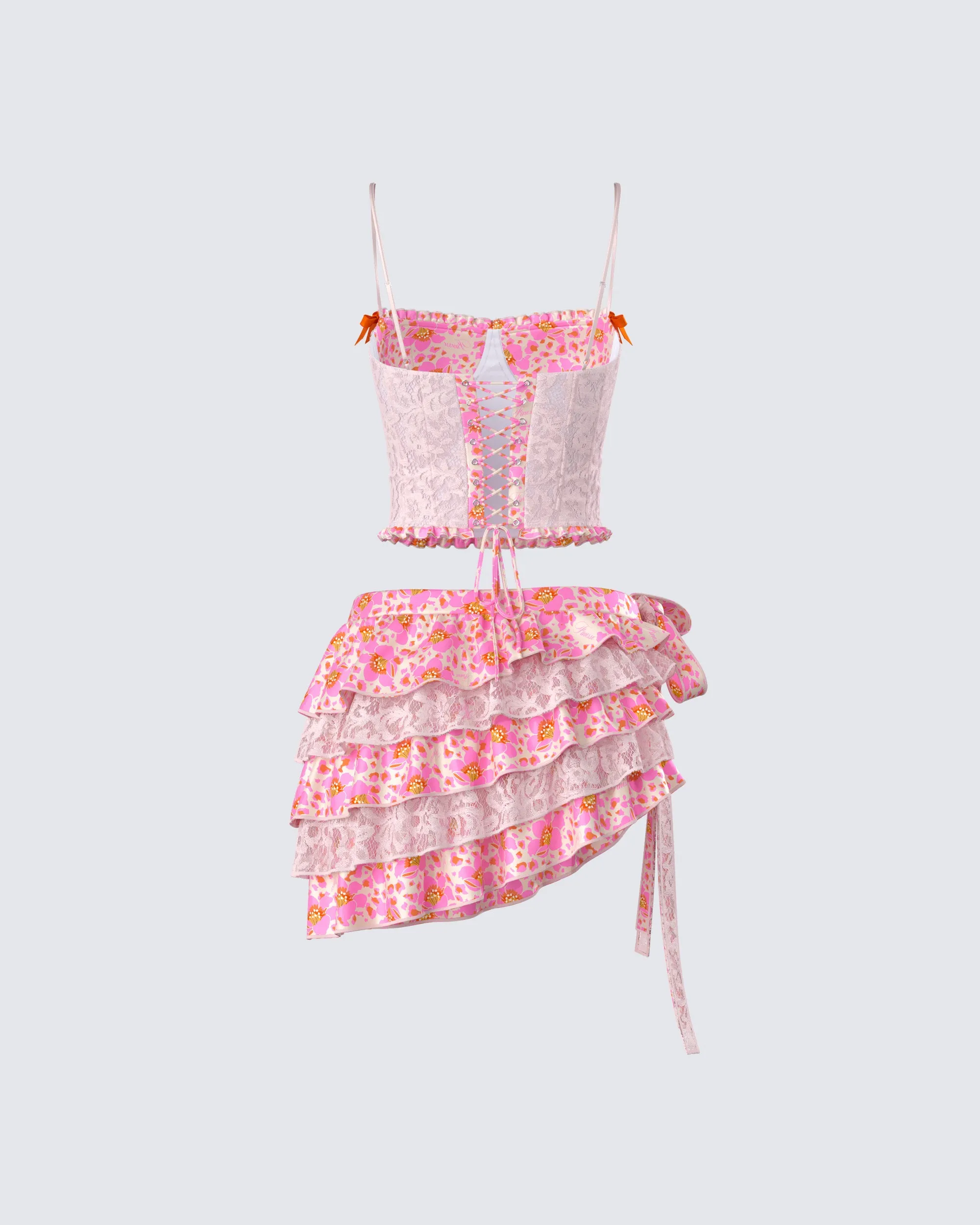 Ana Multi Floral Lace Set sold by Finesse product image thumbnail 3