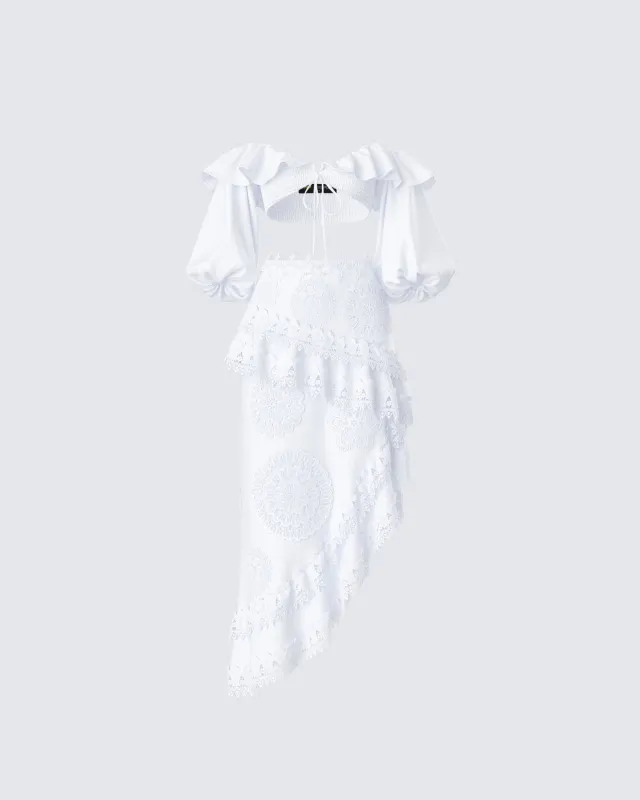 Villi White Lace Set sold by Finesse