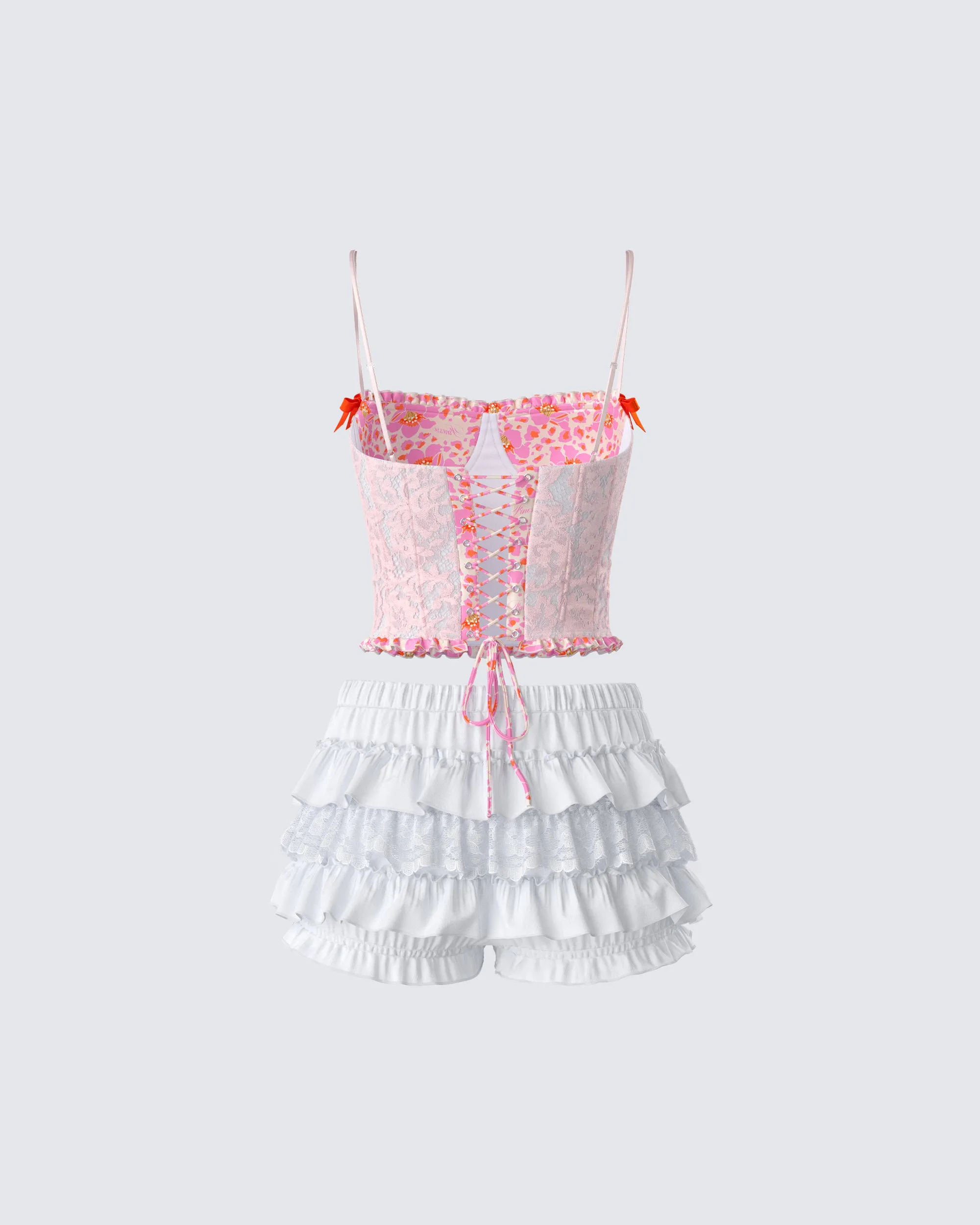 Ana Ruffle & Lace Set sold by Finesse product image thumbnail 3