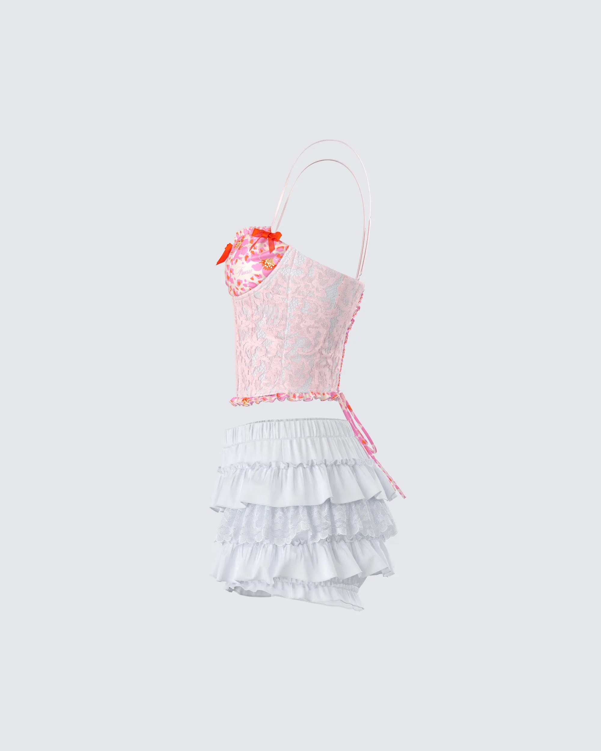 Ana Ruffle & Lace Set sold by Finesse product image thumbnail 2