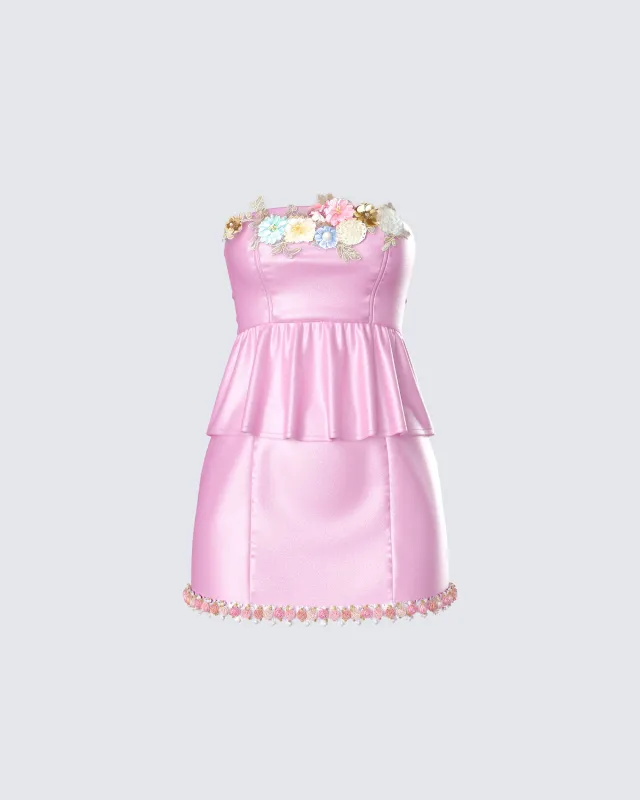 Nora Pink Floral Set sold by Finesse