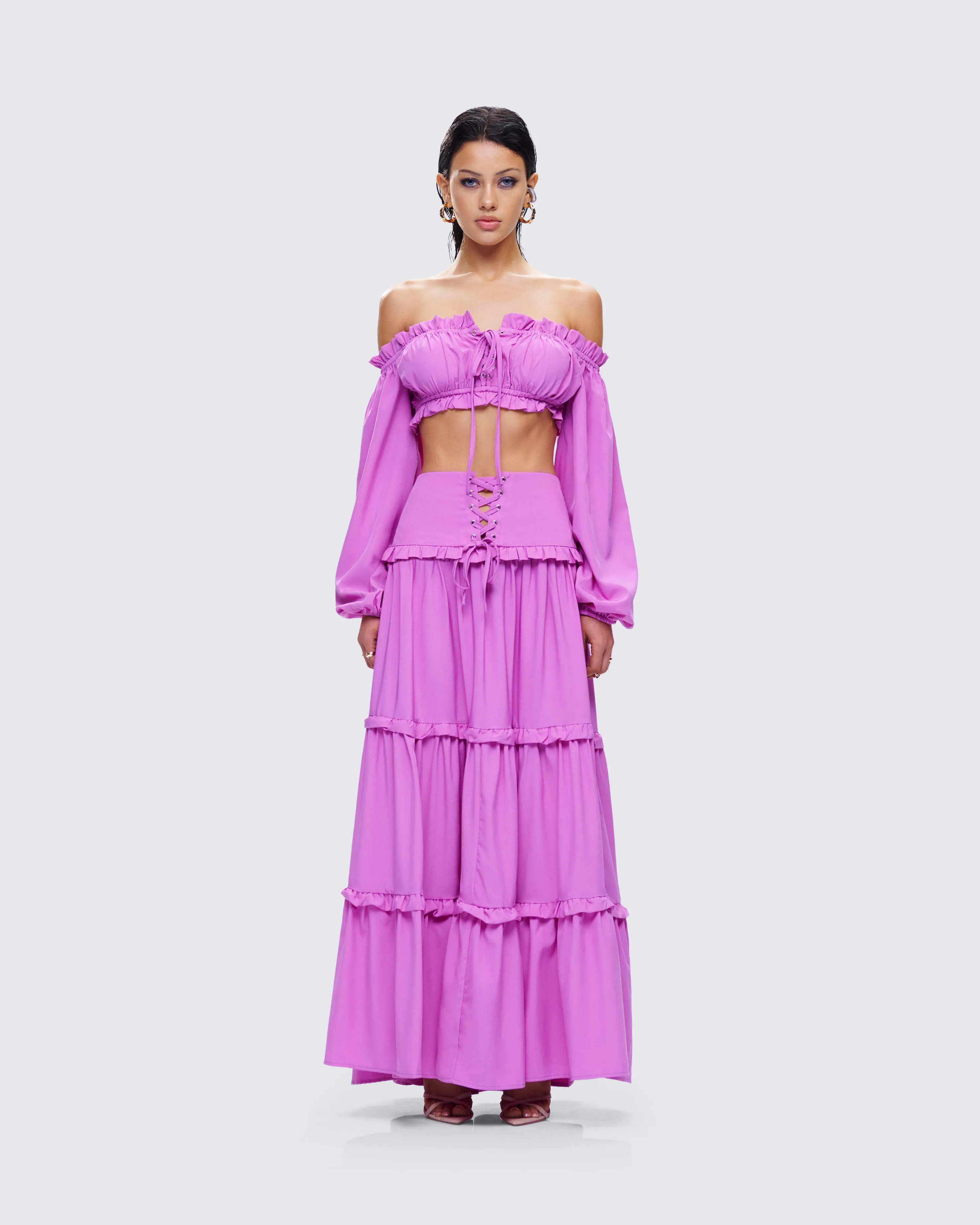 Fabiana Lilac Maxi Set sold by Finesse product image thumbnail 4