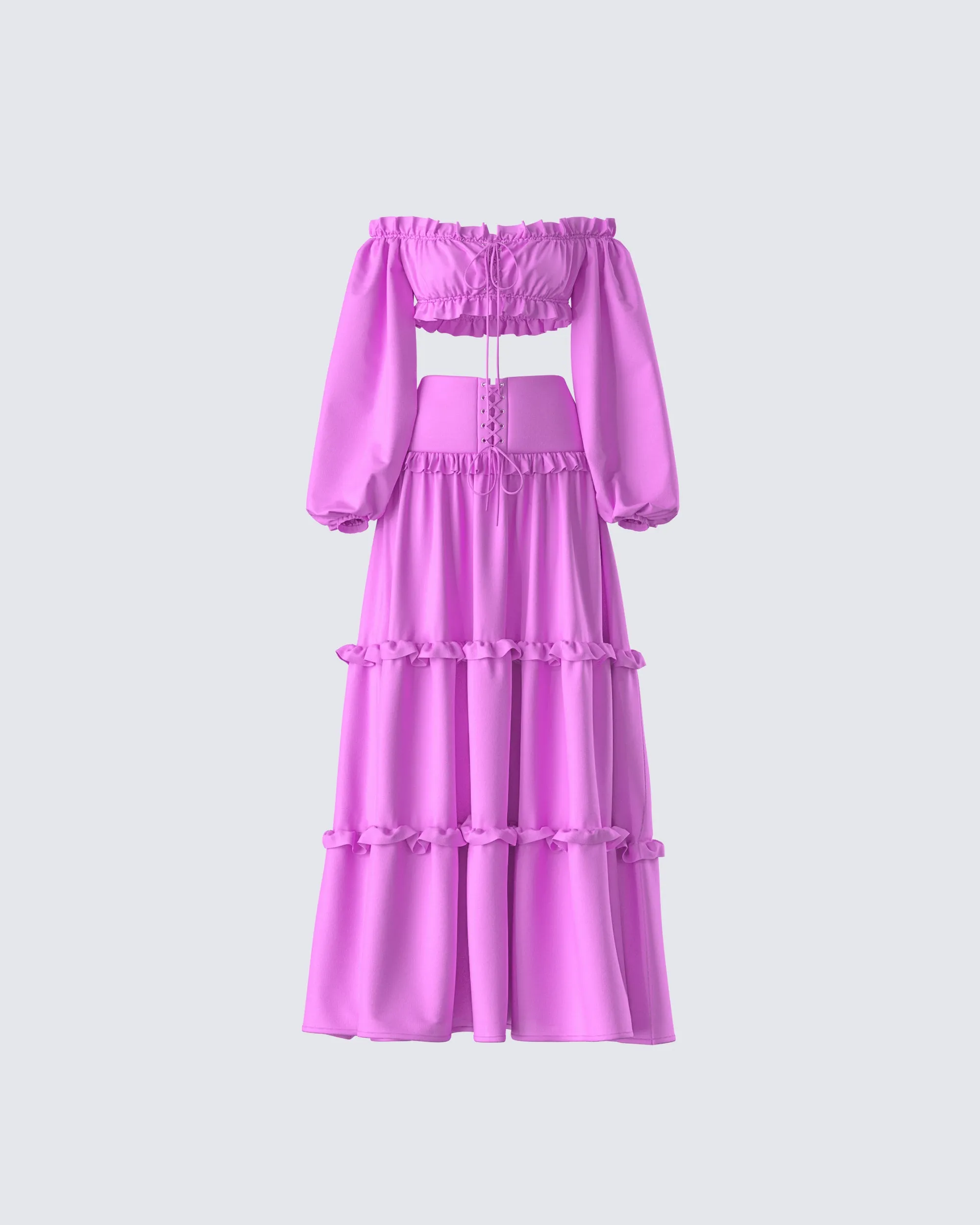 Fabiana Lilac Maxi Set sold by Finesse