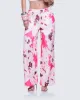 Nadezhda Multi Pink Denim Rivet Detail Pant sold by Finesse