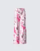 Nadezhda Multi Pink Denim Rivet Detail Pant sold by Finesse