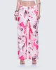Nadezhda Multi Pink Denim Rivet Detail Pant sold by Finesse