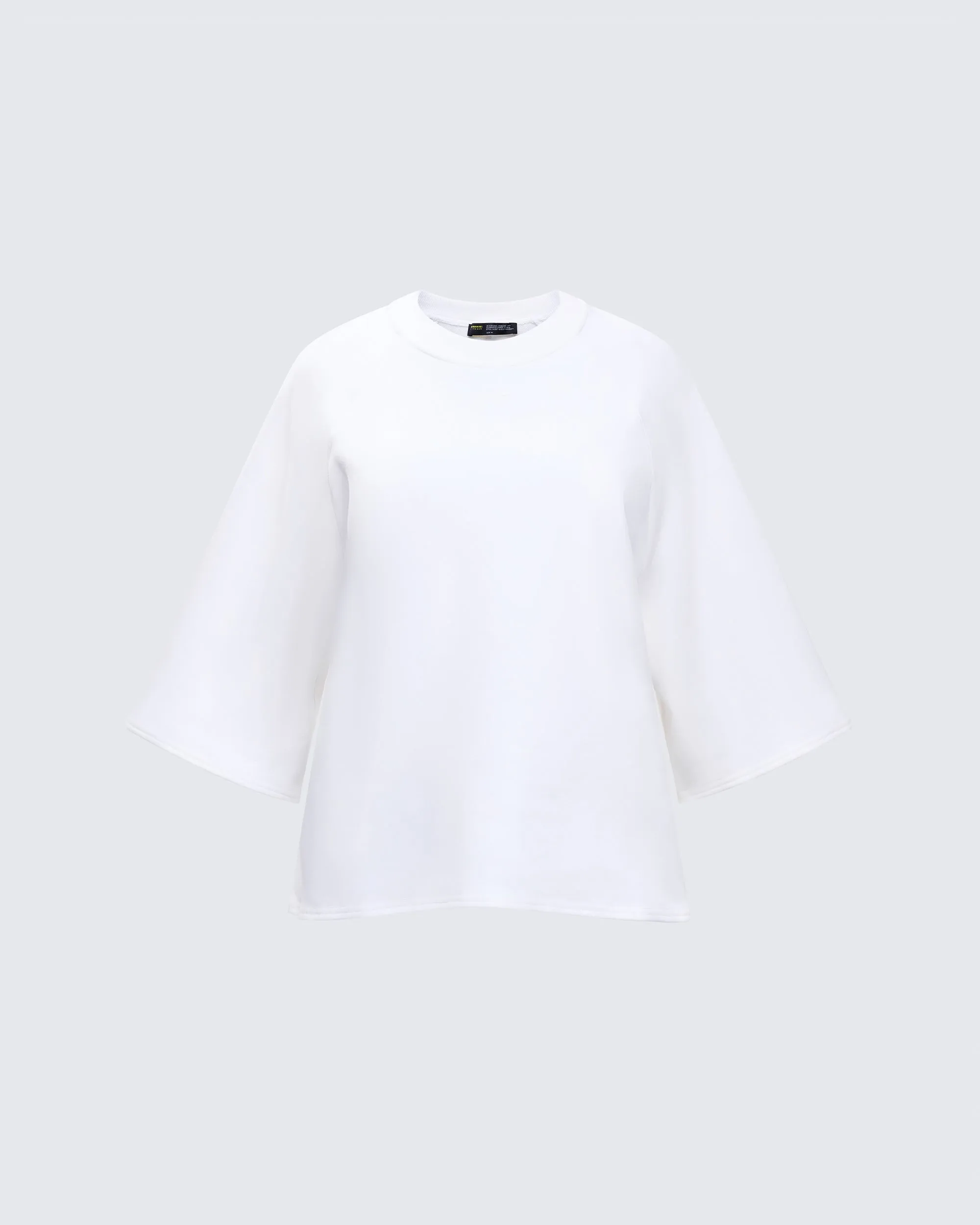 Mabelle White Oversized Raglan Top sold by Finesse
