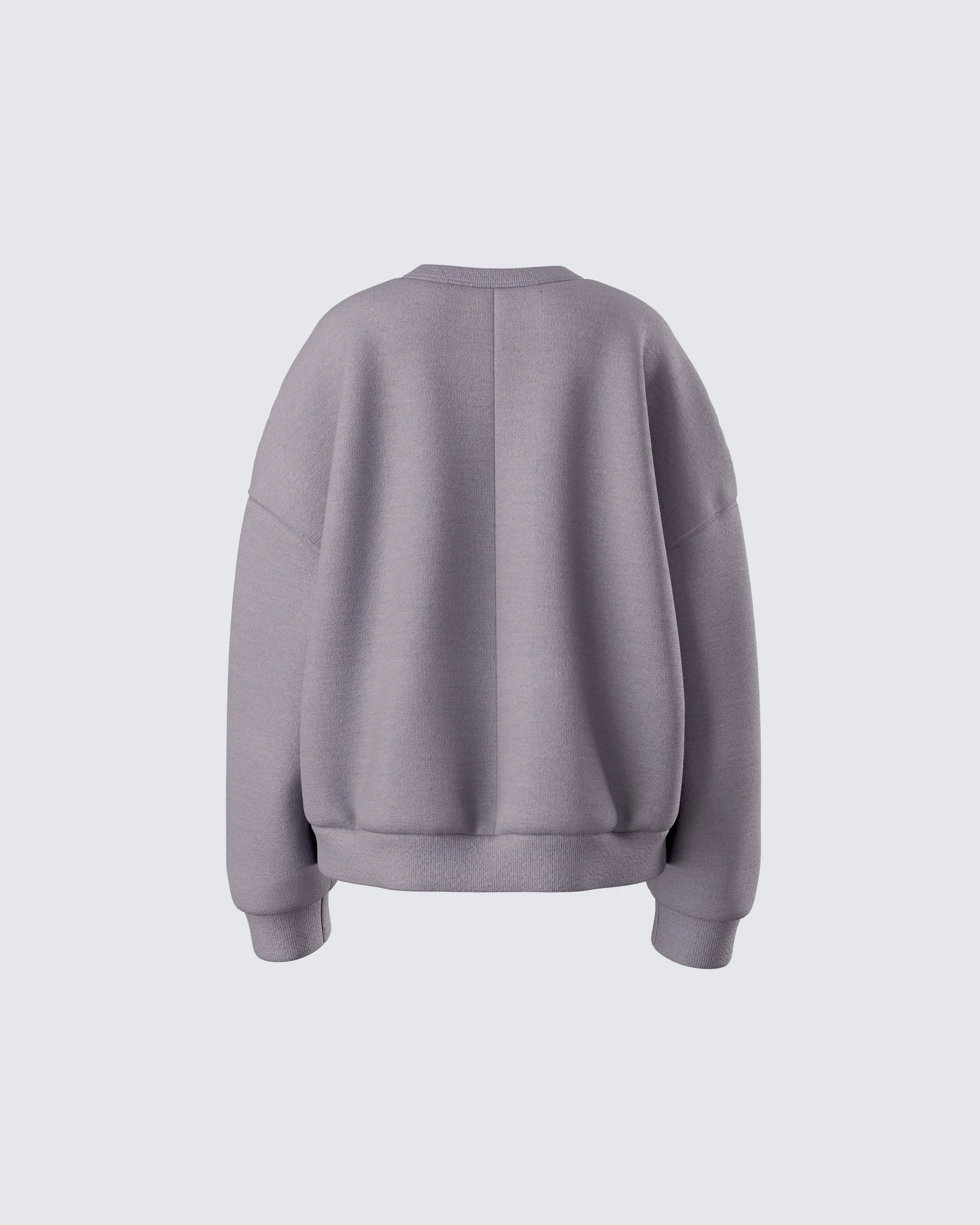 Salima Grey Oversized Sweater sold by Finesse product image thumbnail 3
