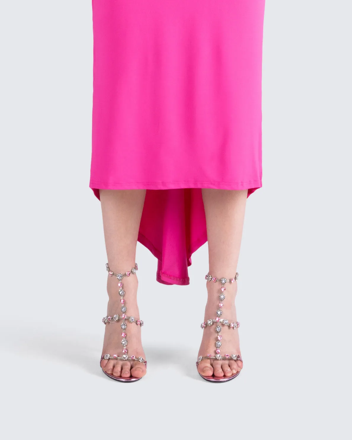 Nikki Pink Jewel Stiletto Heel sold by Finesse product image thumbnail 4