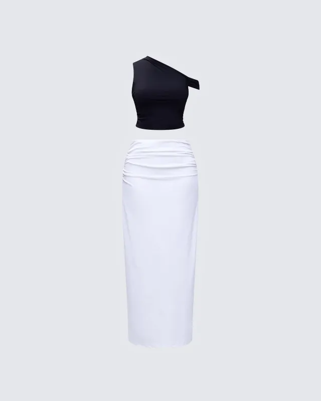 Eirene Asymmetrical Set sold by Finesse