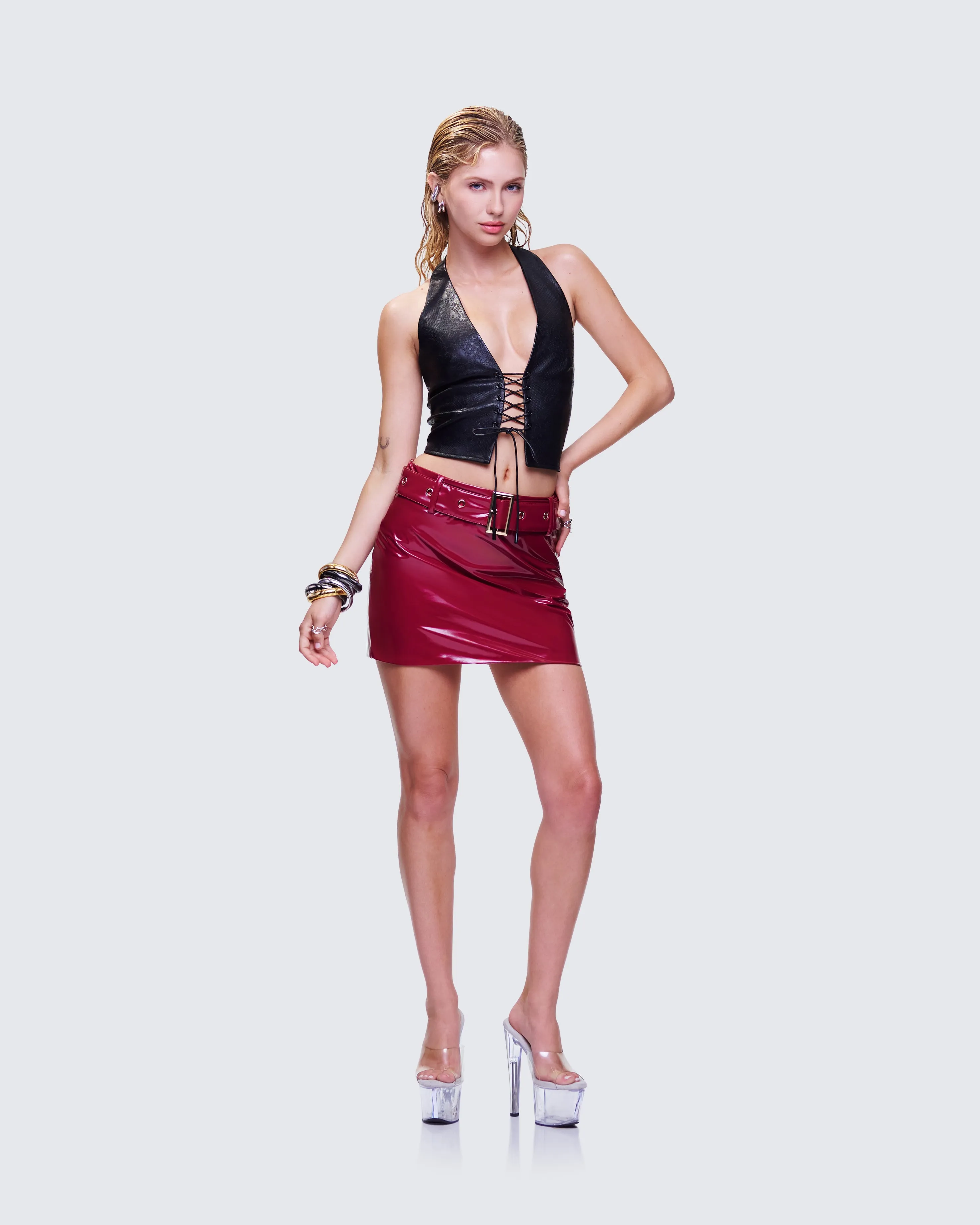 Selena Leather Set sold by Finesse product image thumbnail 4