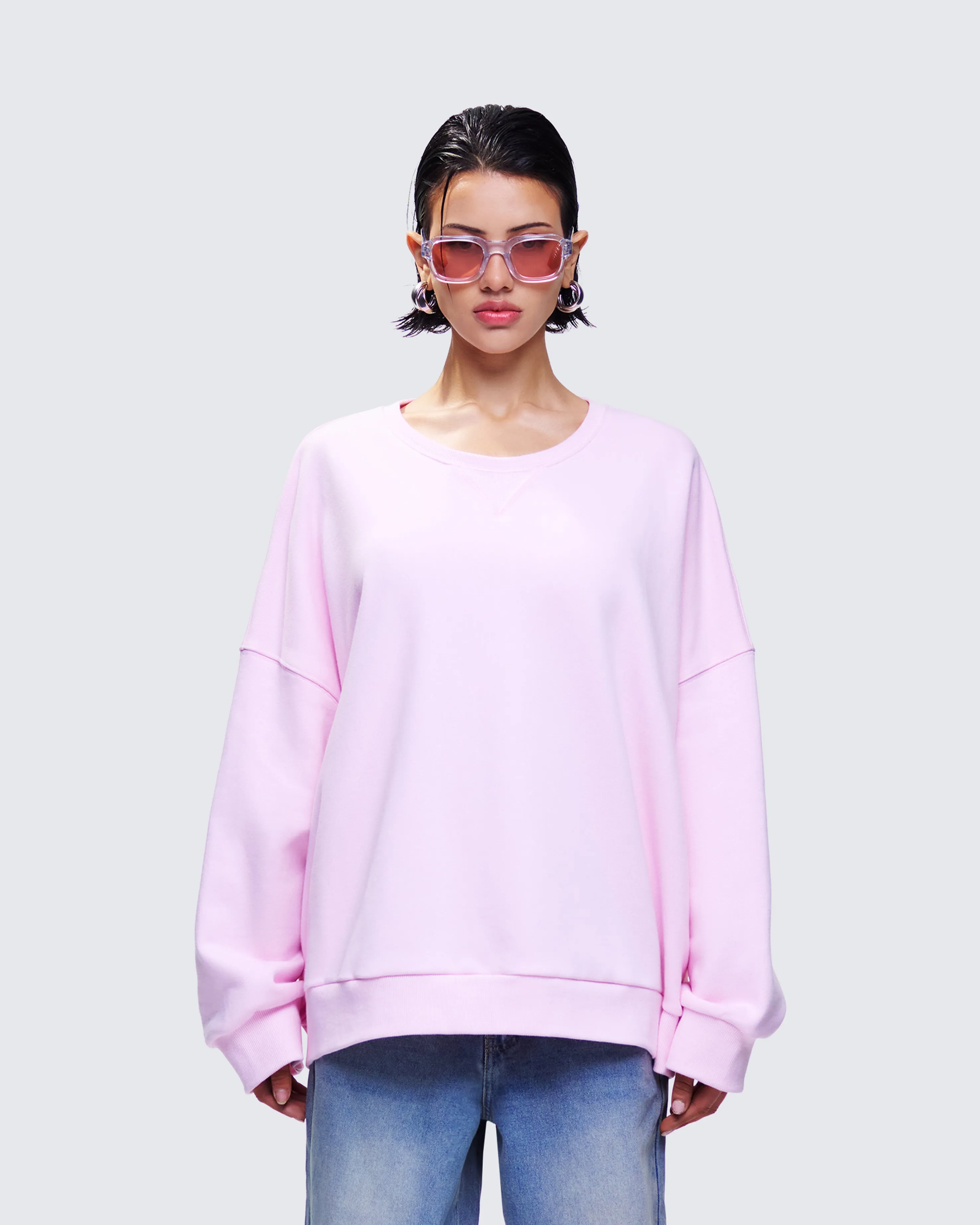 Salima Pink Oversized Sweater sold by Finesse product image thumbnail 2