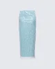 Marta Green Sequin Maxi Skirt sold by Finesse