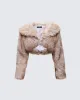 Marilyn Brown Faux Fur Jacket sold by Finesse
