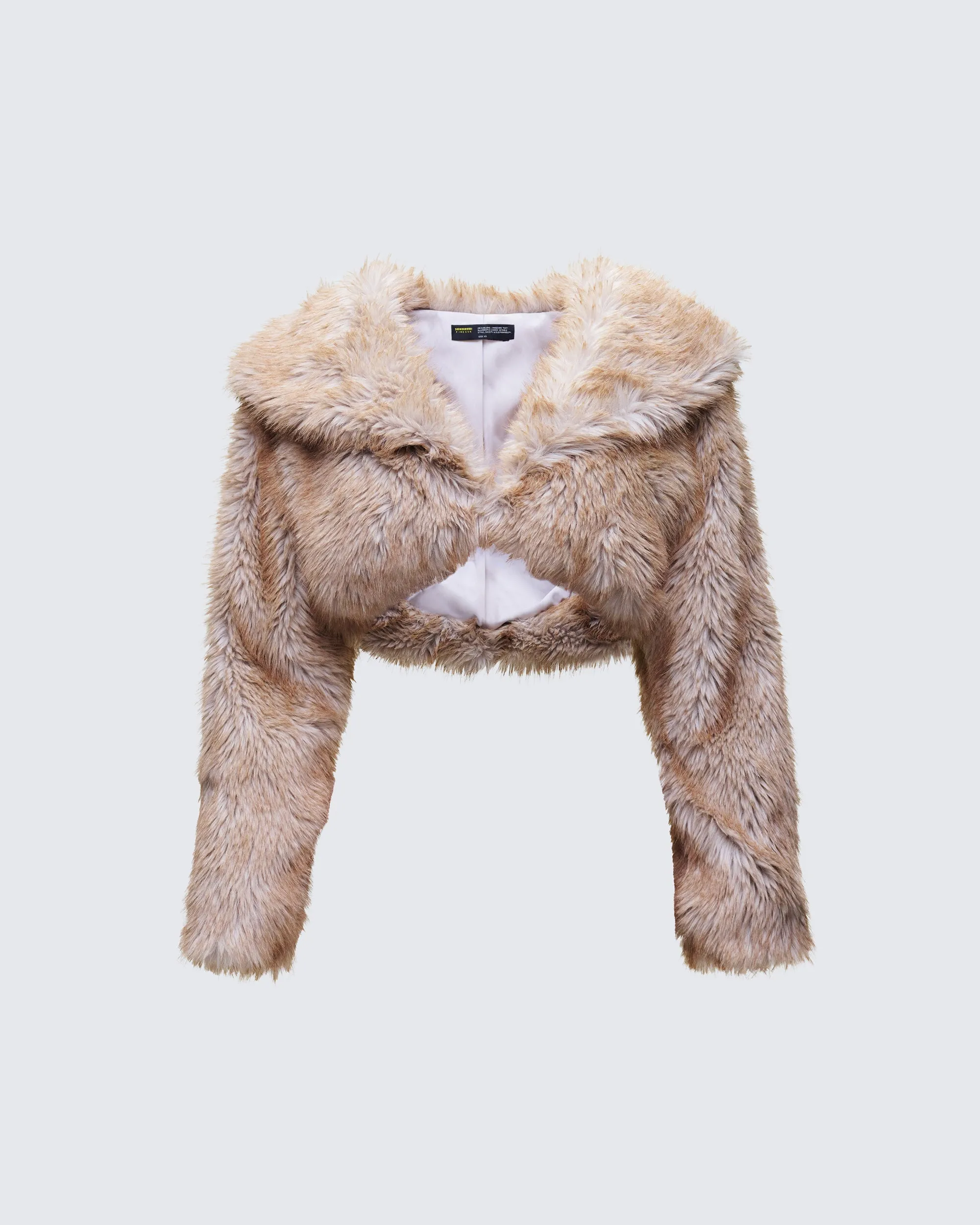 Marilyn Brown Faux Fur Jacket sold by Finesse