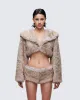 Marilyn Brown Faux Fur Jacket sold by Finesse