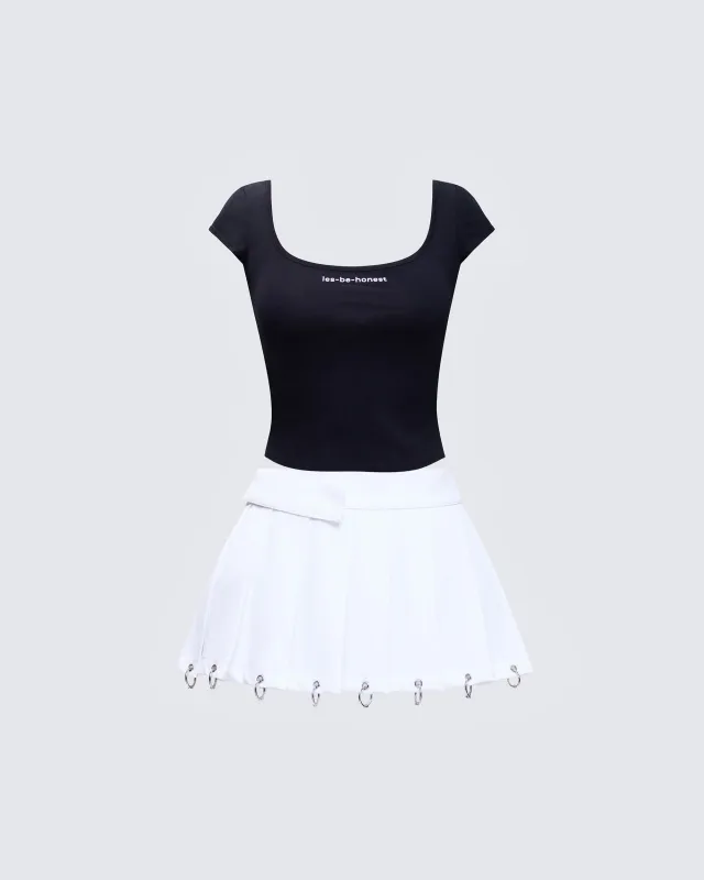 Levi Black Pleated Set
 sold by Finesse