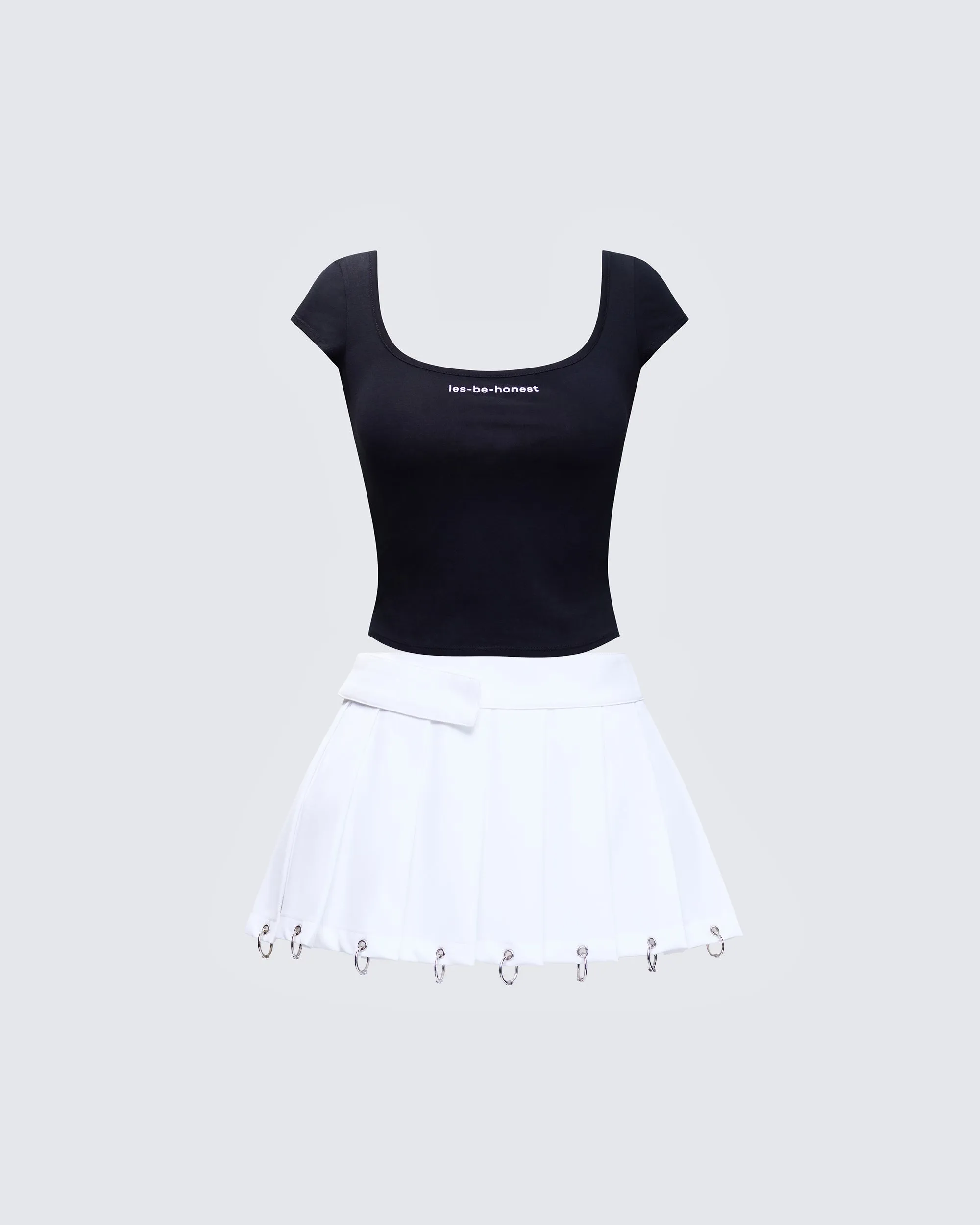 Levi Black Pleated Set
 sold by Finesse