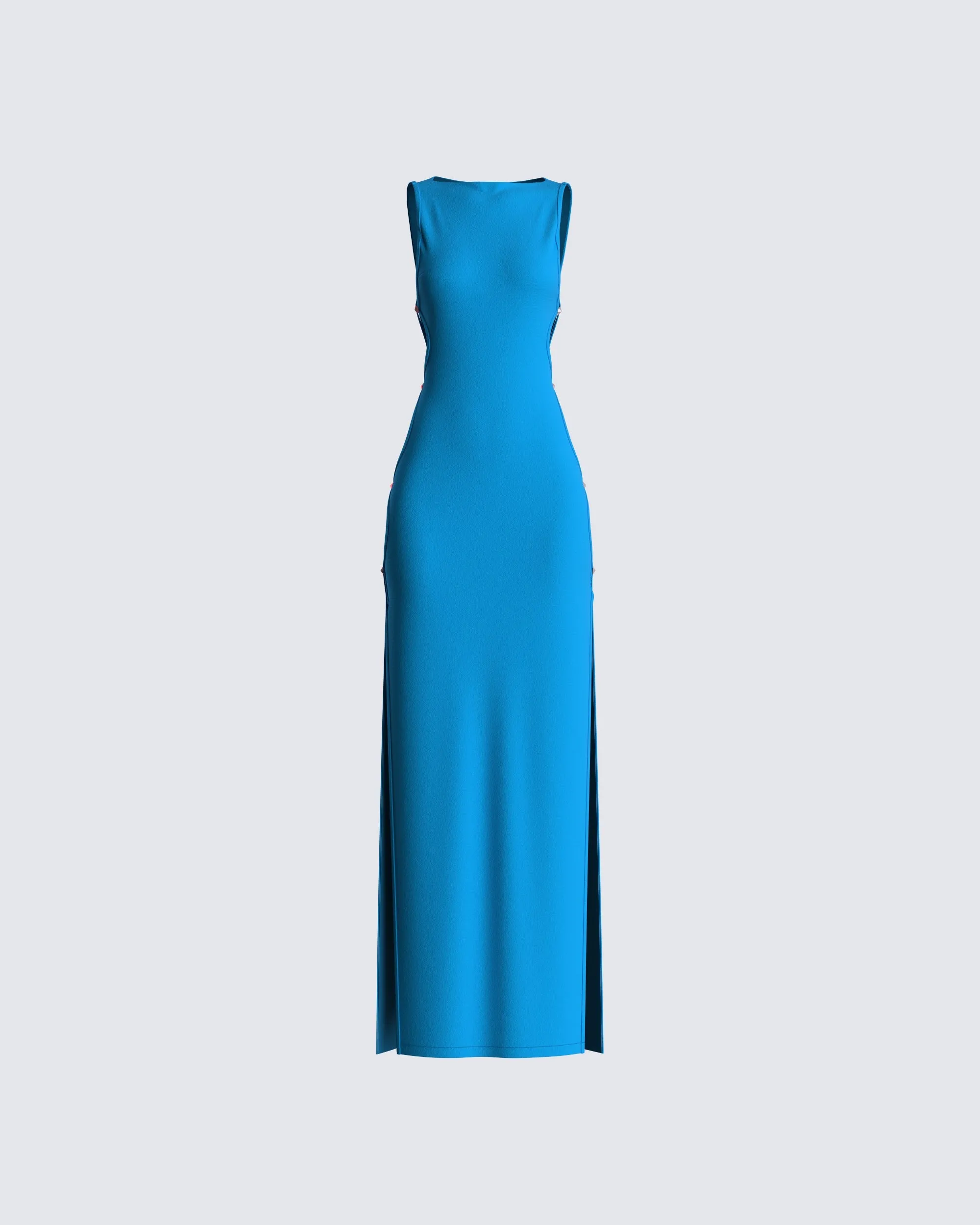 Jenara Navy Maxi Dress sold by Finesse