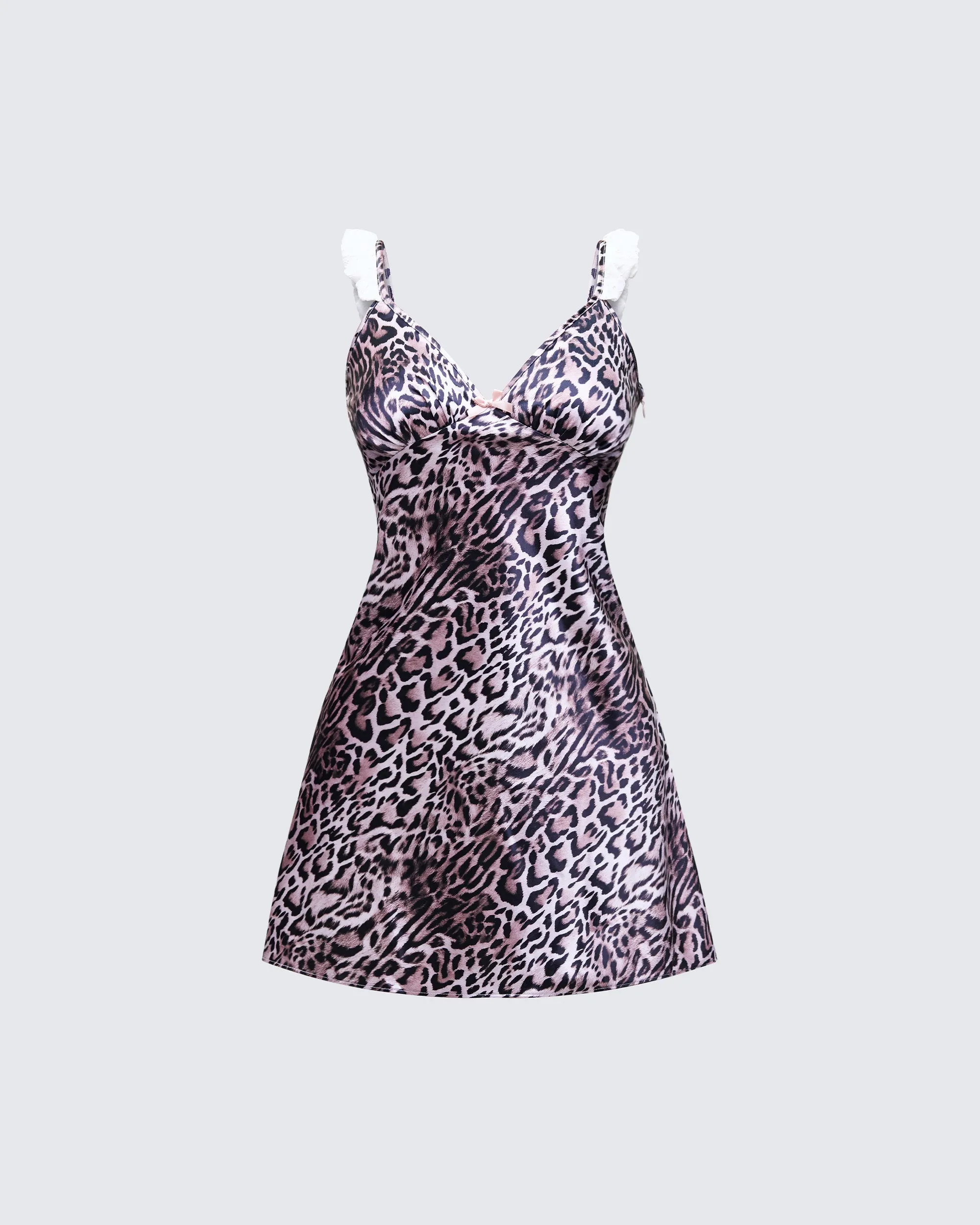 Tara Brown Printed Satin Mini Dress sold by Finesse