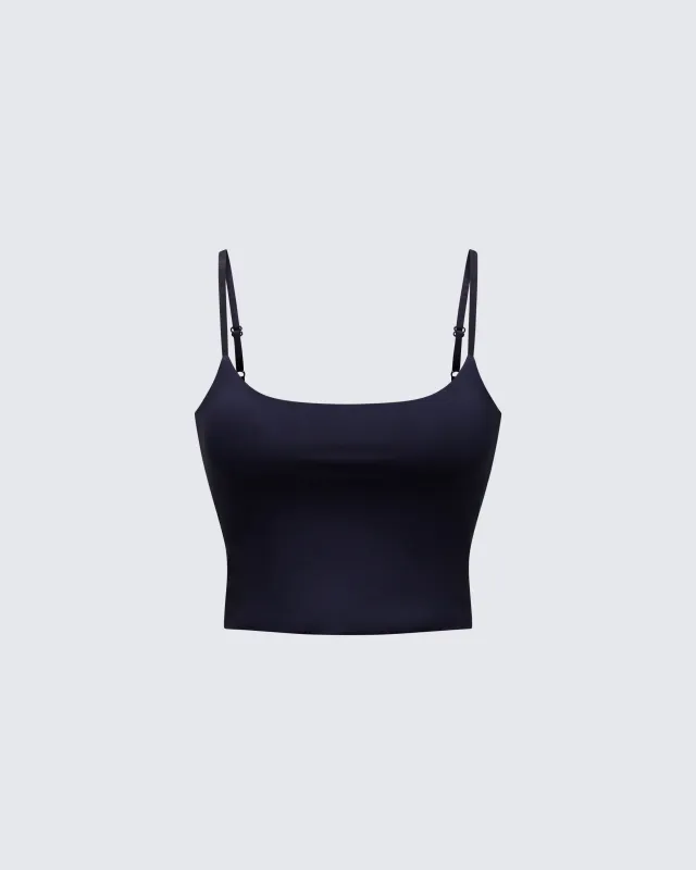 Soleia Black Cami Top sold by Finesse