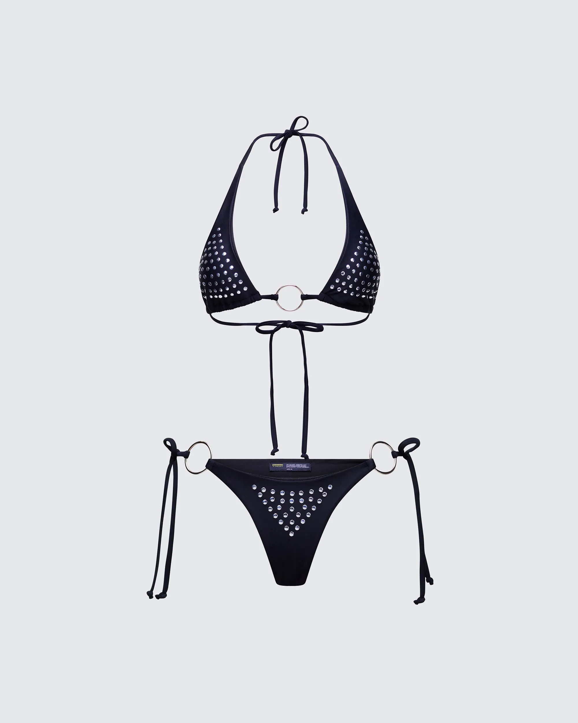 Quen Black Bikini Set sold by Finesse