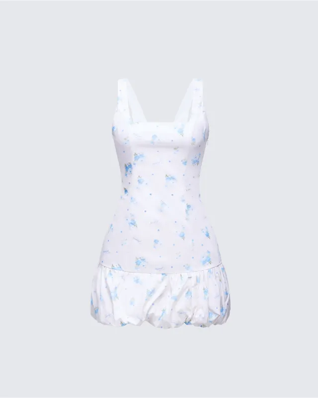 Rhoda Floral Print Mini Dress sold by Finesse