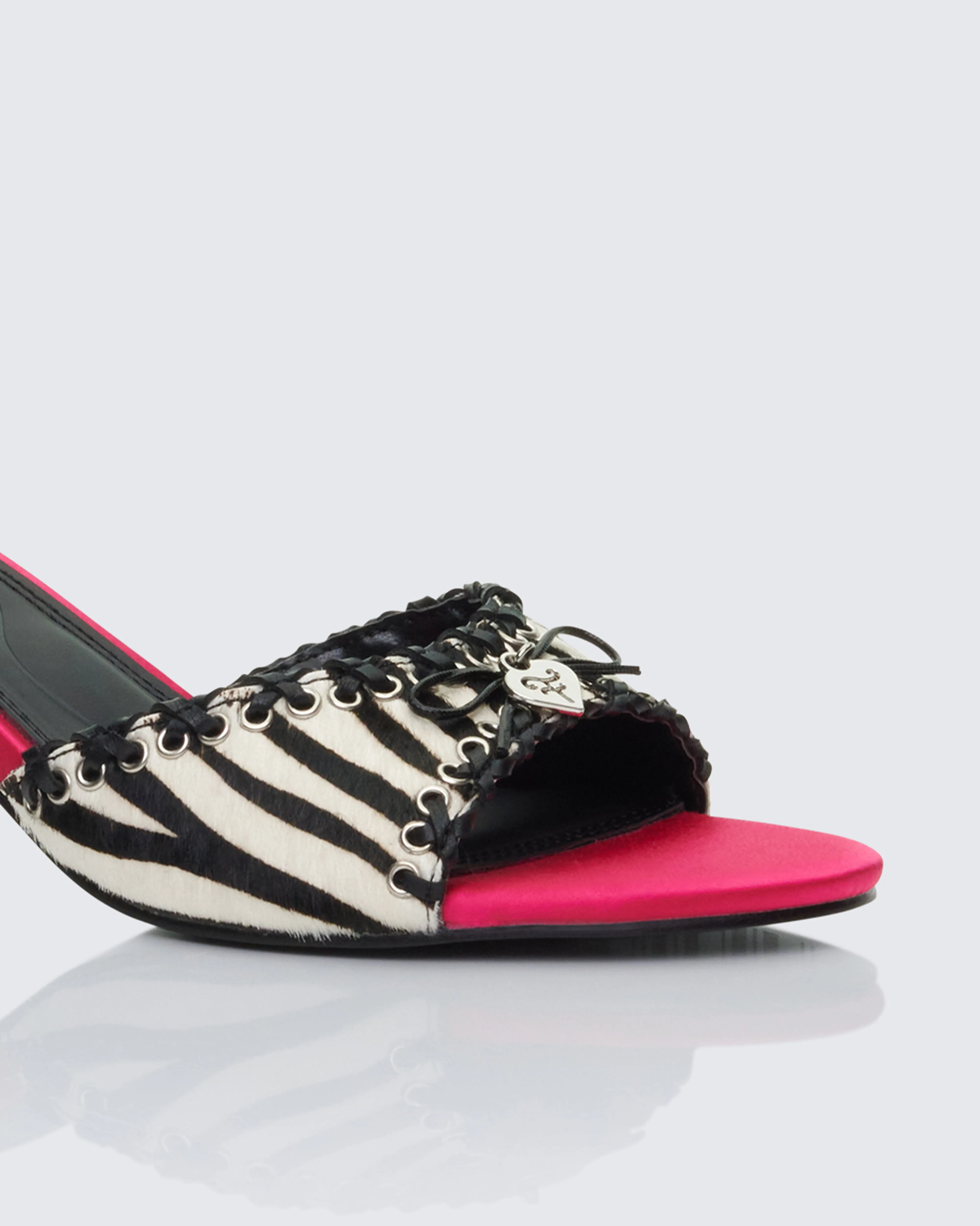 Desiree Zebra Pony Kitten Heel sold by Finesse product image thumbnail 4