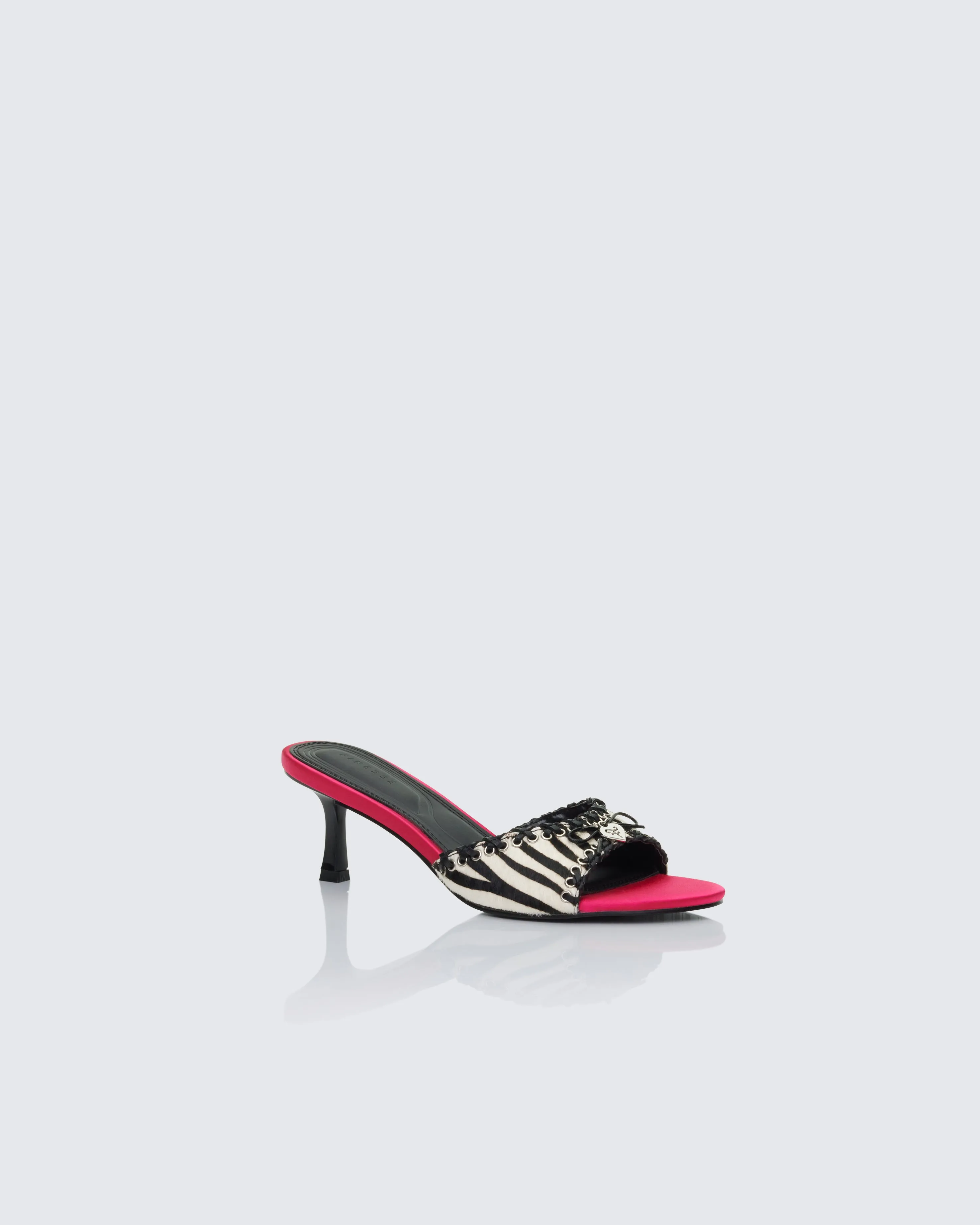 Desiree Zebra Pony Kitten Heel sold by Finesse product image thumbnail 2