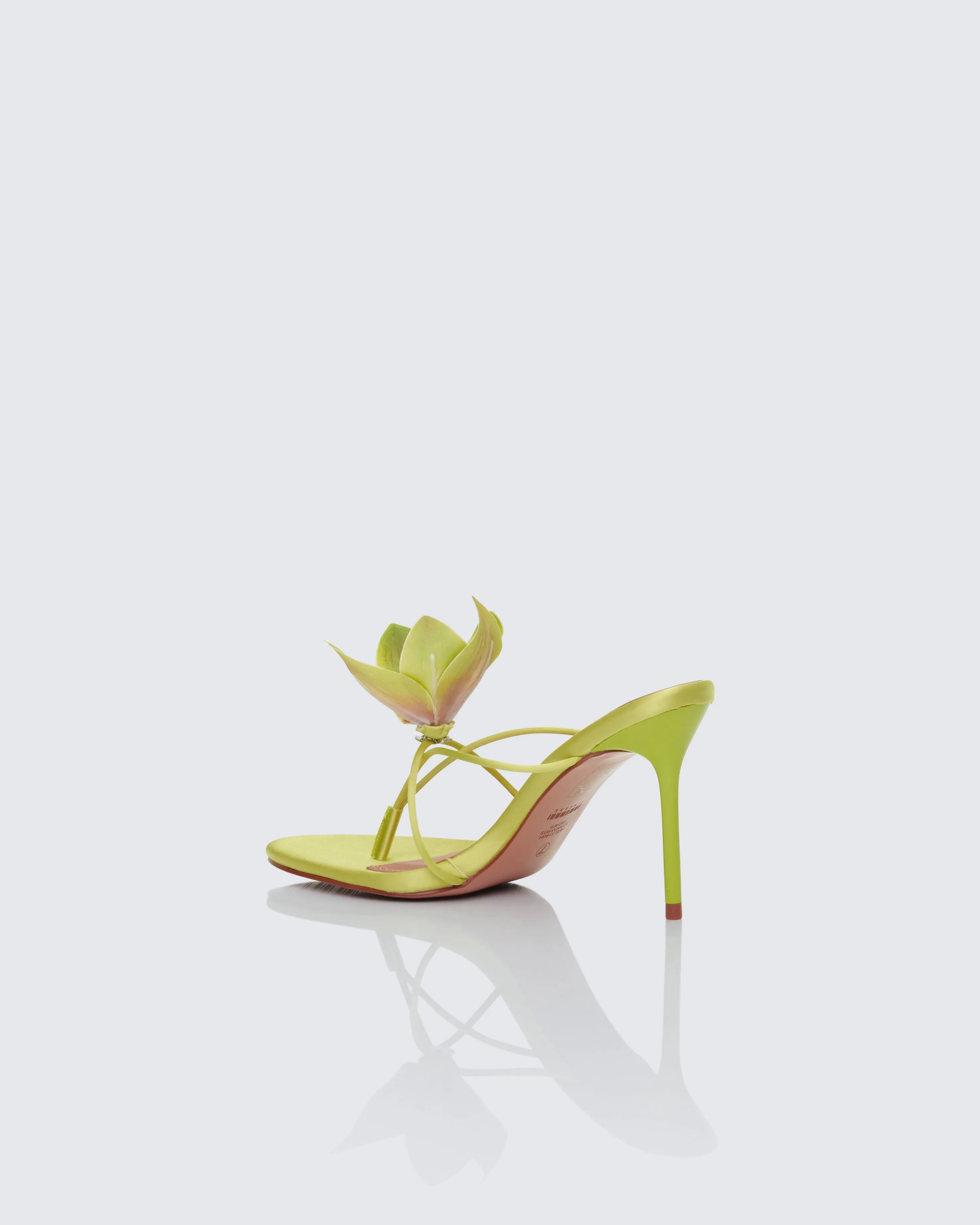 Malani Lime Corsage Thong Sandal sold by Finesse product image thumbnail 3