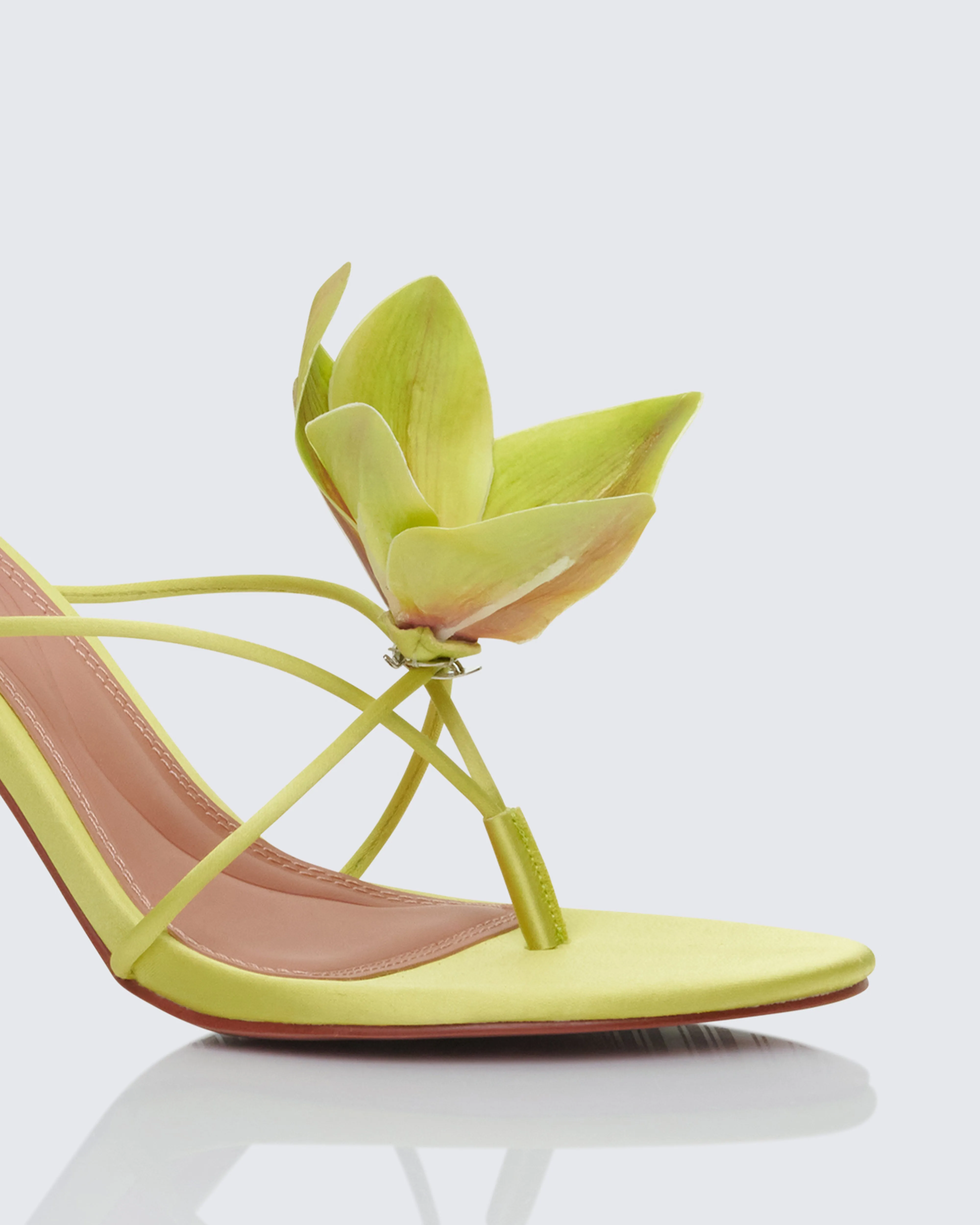 Malani Lime Corsage Thong Sandal sold by Finesse product image thumbnail 4